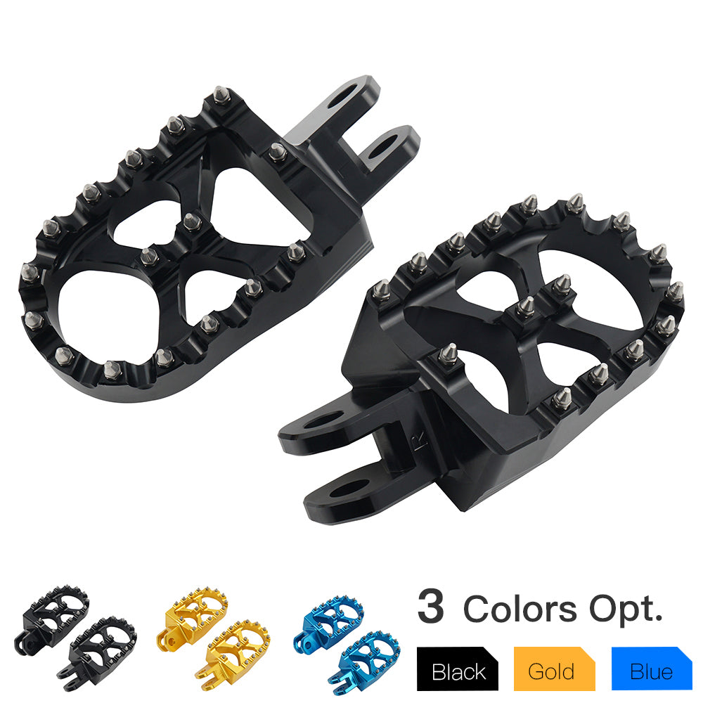 Pédales de Repose-Pieds Usinées NiceCNC Pour Suzuki DRZ400S DRZ400SM 2000-2024