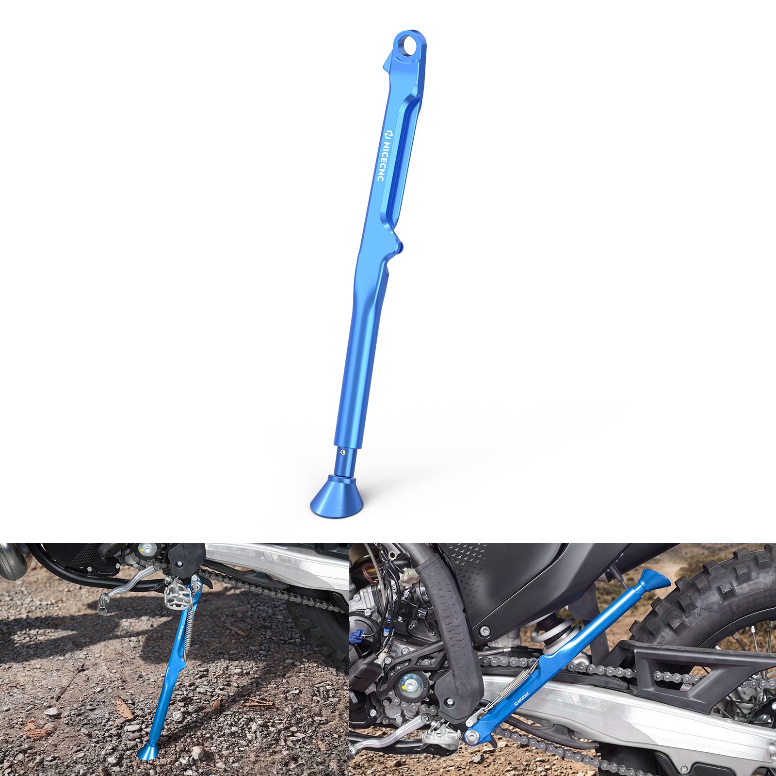 Caballete lateral ajustable para Husqvarna FX TX TE FE