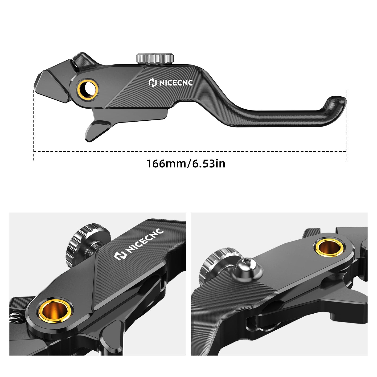 Maneta de freno corta de 2 dedos para Honda Africa Twin CRF1100L