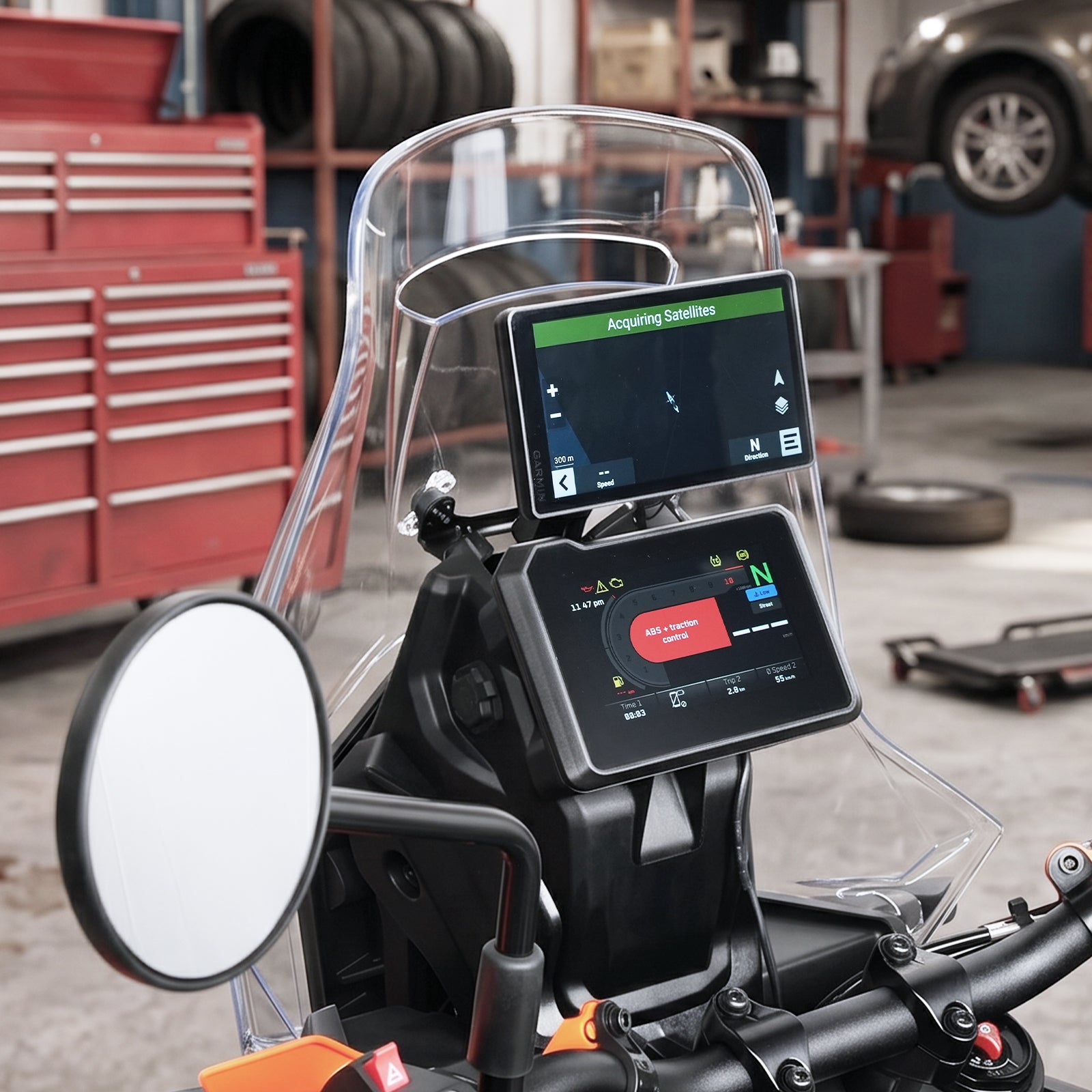 Navigations-GPS-Telefonhalterung für KTM 390 Adventure R X 2025–2026