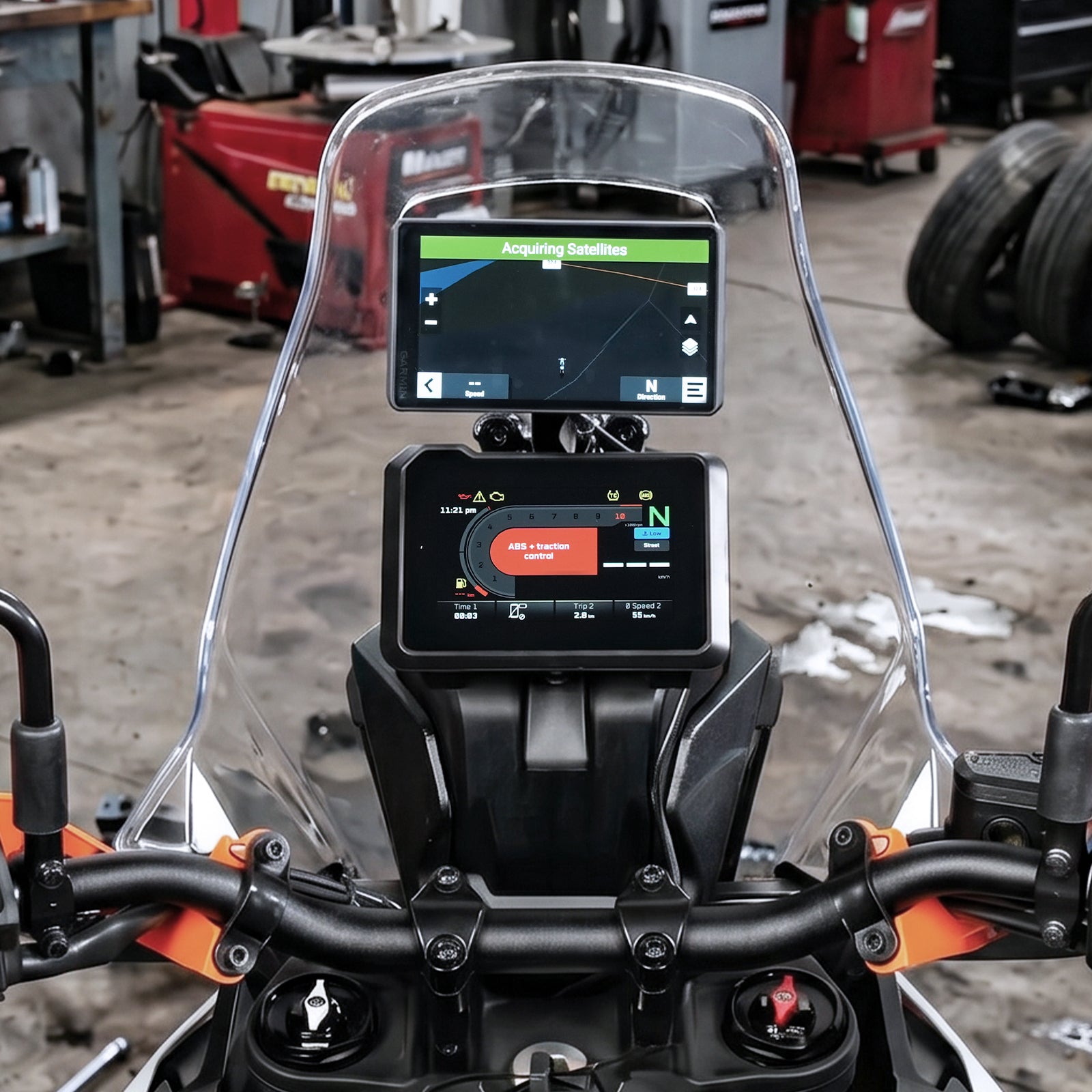 Navigations-GPS-Telefonhalterung für KTM 390 Adventure R X 2025–2026