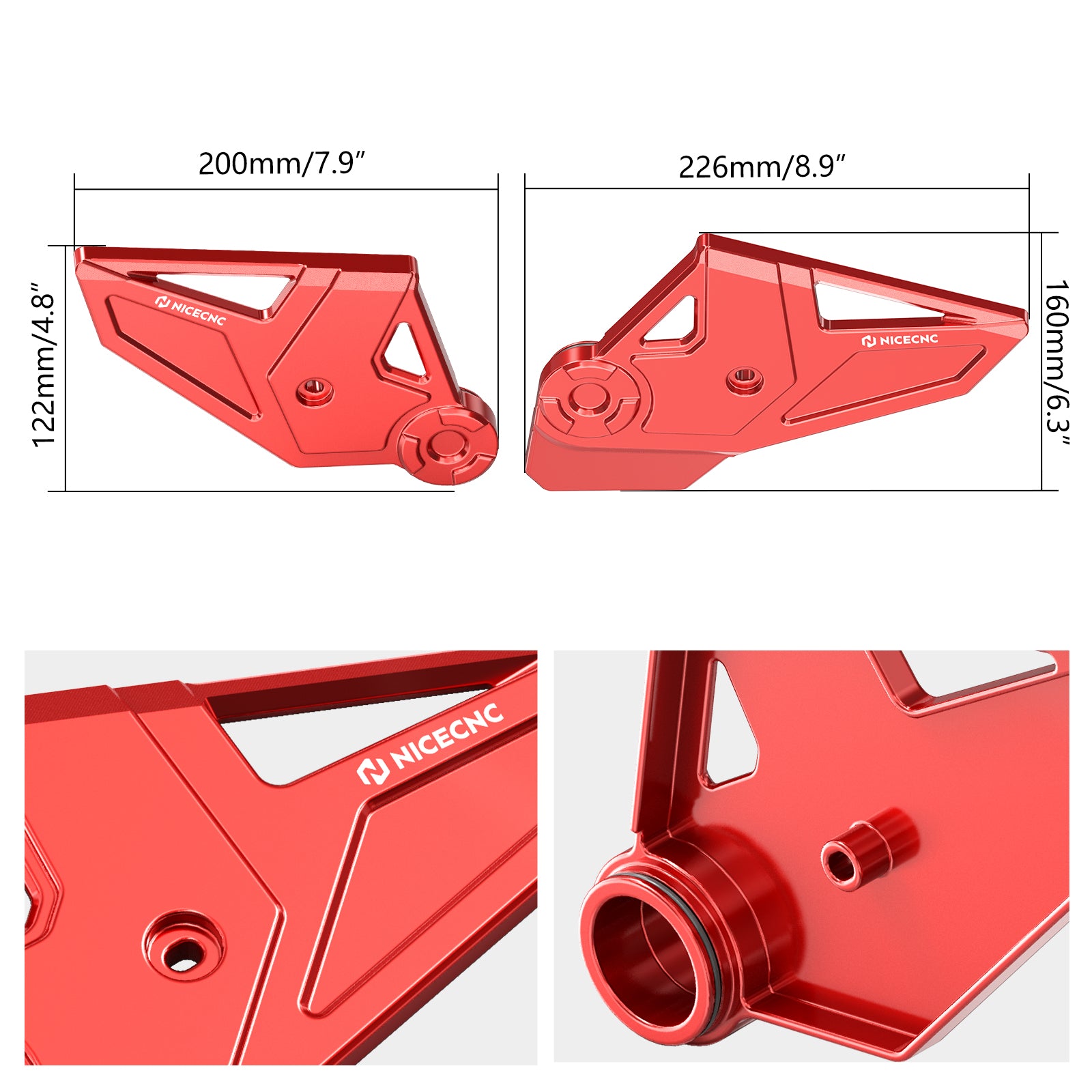 Ritzelabdeckung + Rahmenschutz für Honda Africa Twin CRF 1100L 2020-2026