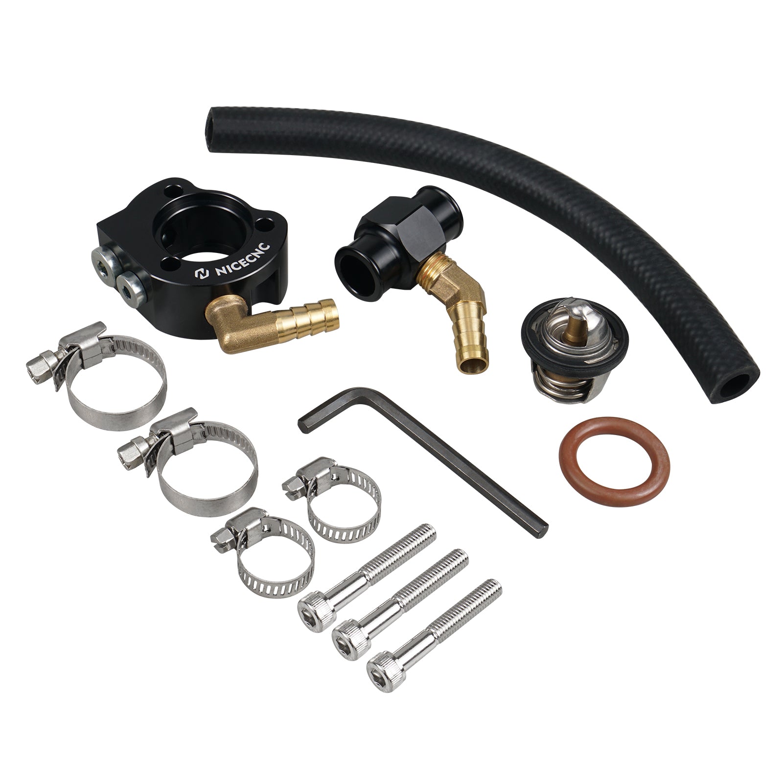 Verbessertes Thermostat-Kühlsystem-Modifikationskit Für Kawasaki KLR650