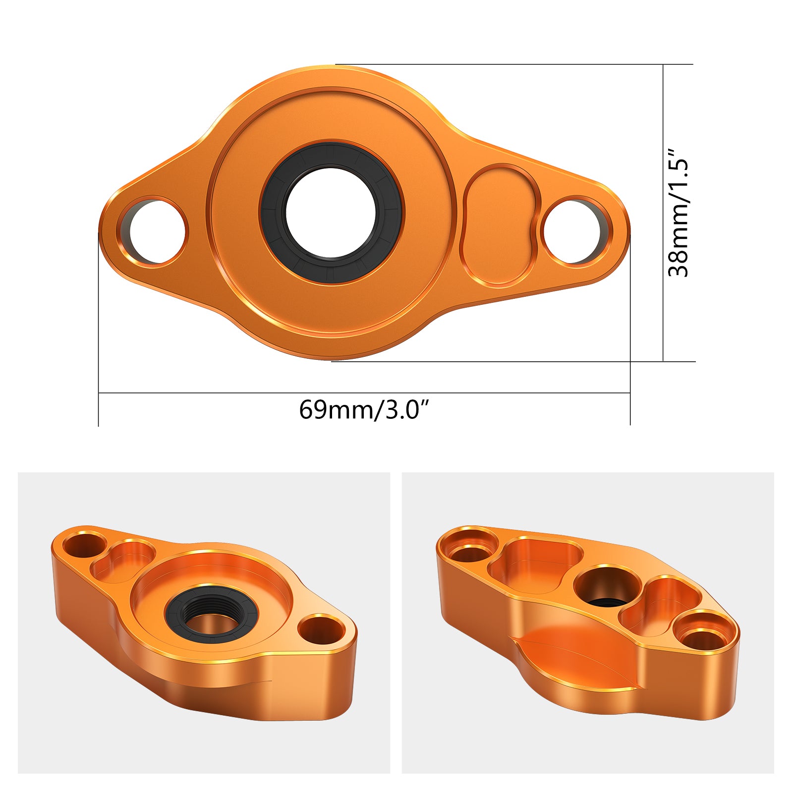 Kupplungsnehmerzylinder-Montageplatte für KTM 950 1190 Adventure 990 Super Duke 1290 SAR