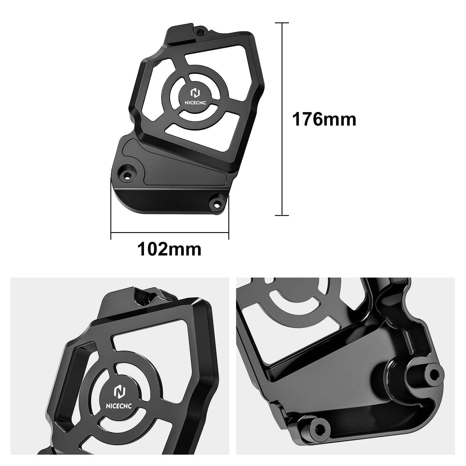 Motorkettenrad-Abdeckungsschutz für Suzuki DR650S DR650SE 1996-2024