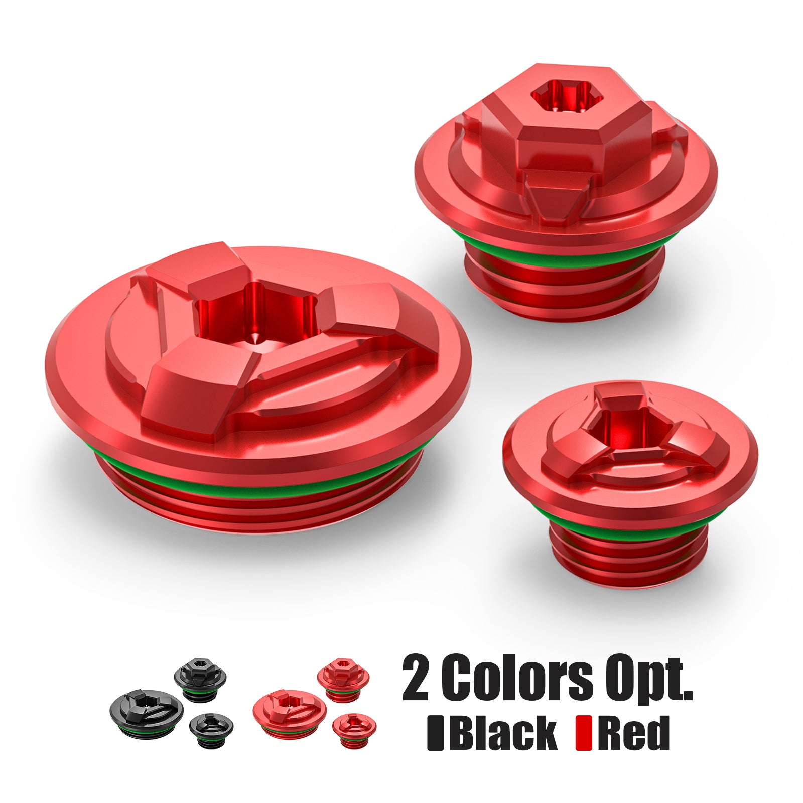 Motorsteuerungs-Lochstopfen & Öleinfülldeckel-Kit für Honda CRF1000L CRF1100L Africa Twin