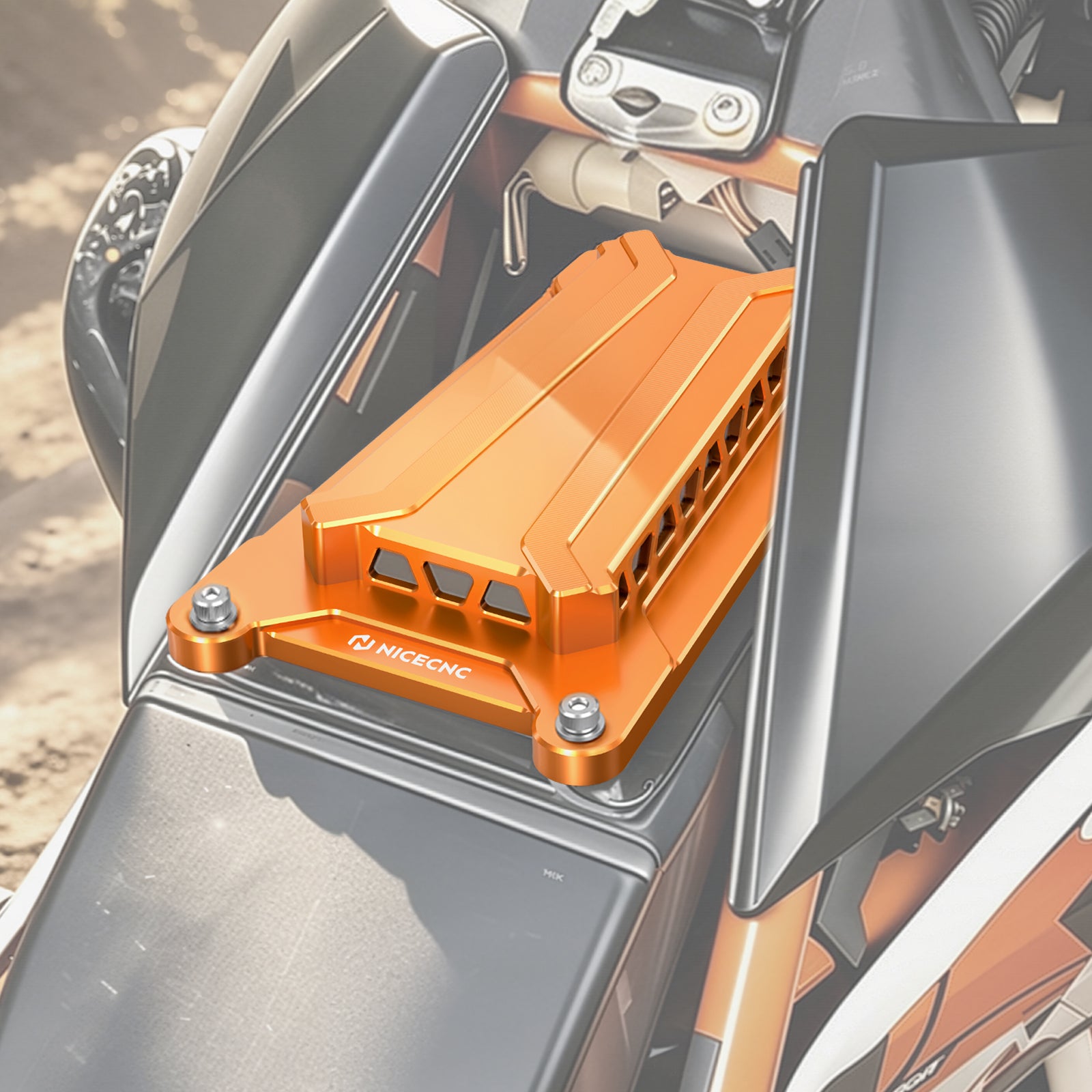 High-Flow Luftfilter & 360° belüfteter Airbox Deckel für KTM 690 Enduro R / SMC R
