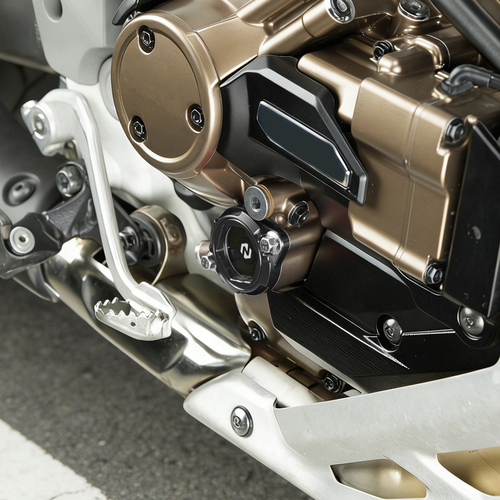 Transparenter Ölfilterdeckel für Honda Africa Twin CRF 1100L 1000L