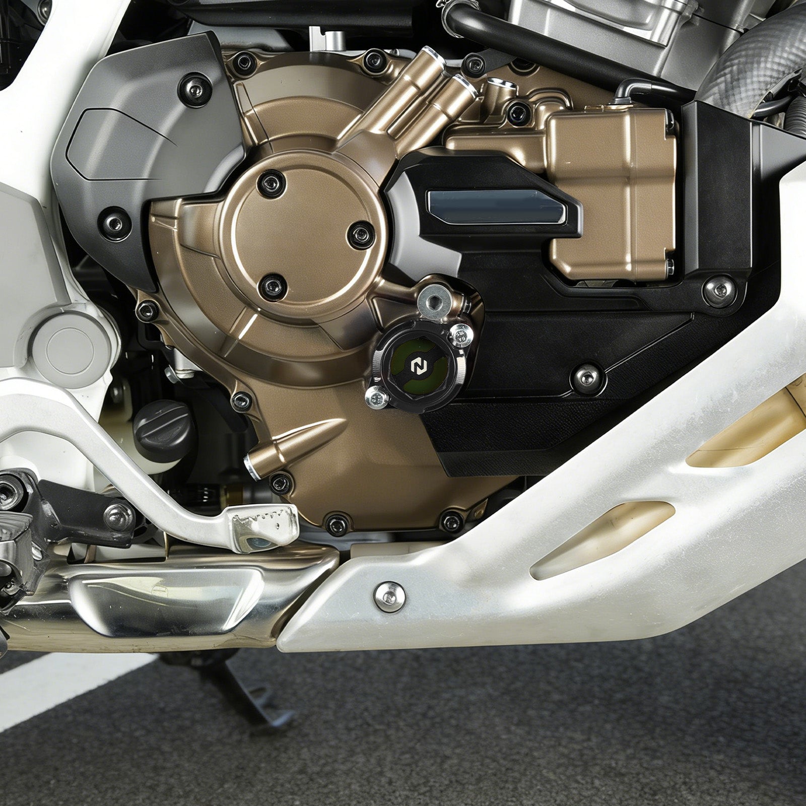 Transparenter Ölfilterdeckel für Honda Africa Twin CRF 1100L 1000L