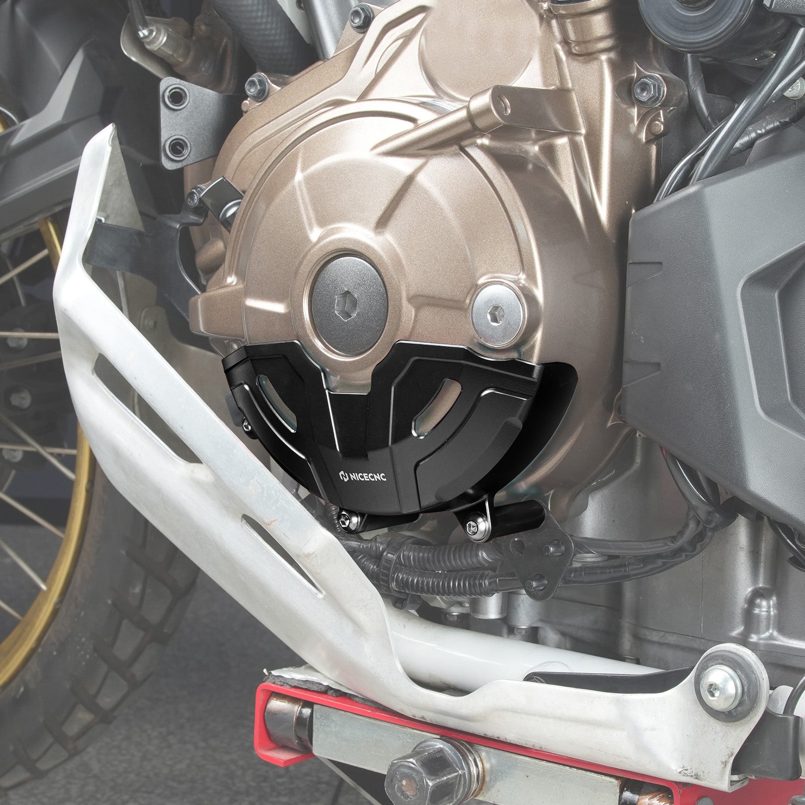 Linke Motorstatorabdeckung für Honda CRF1100L Africa Twin 2020-2025