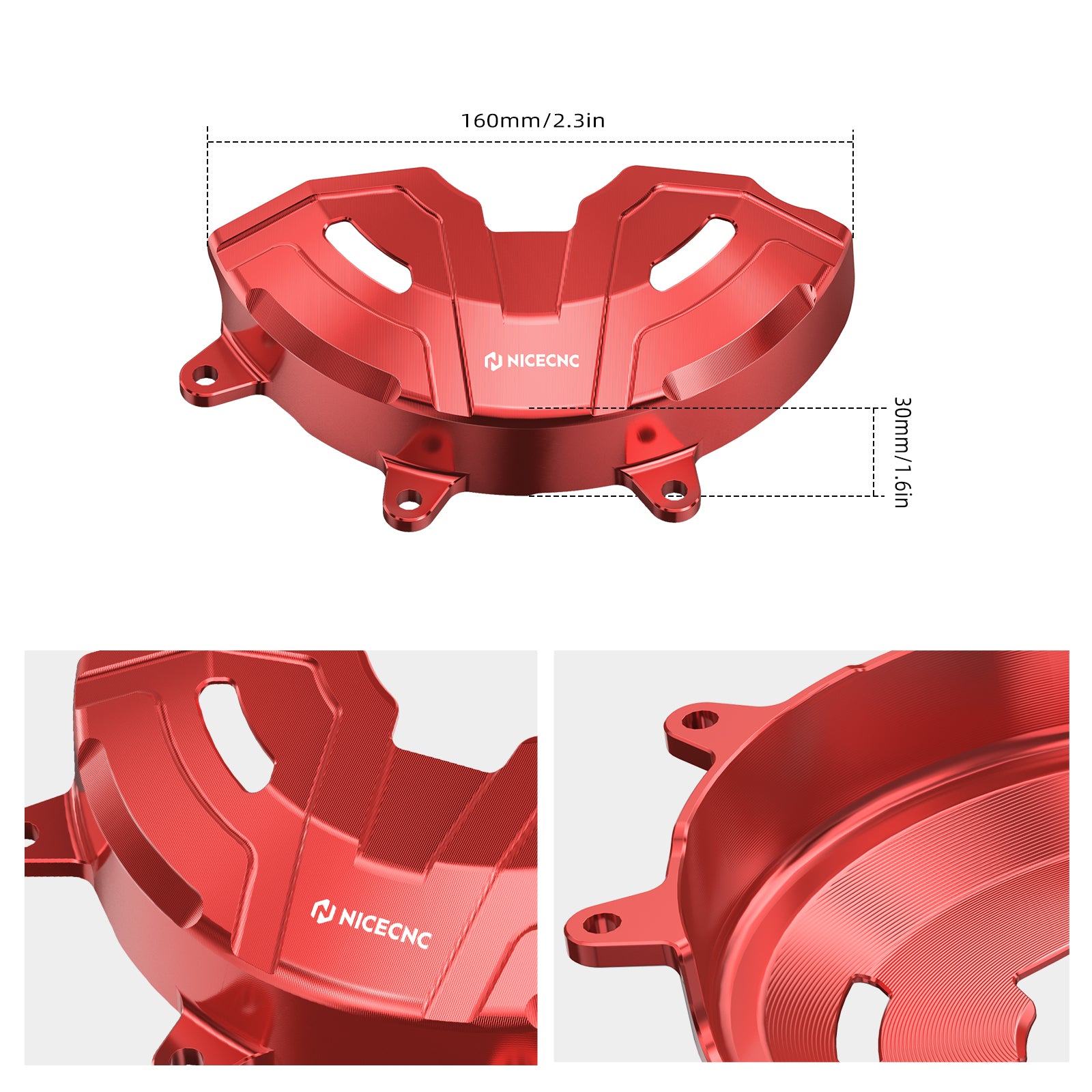 Linke Motorstatorabdeckung für Honda CRF1100L Africa Twin 2020-2025