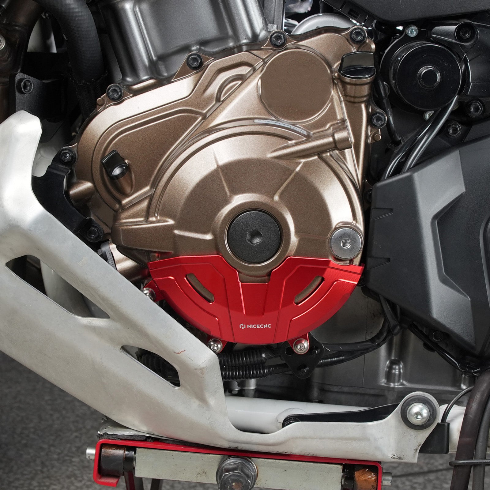 Linke Motorstatorabdeckung für Honda CRF1100L Africa Twin 2020-2025