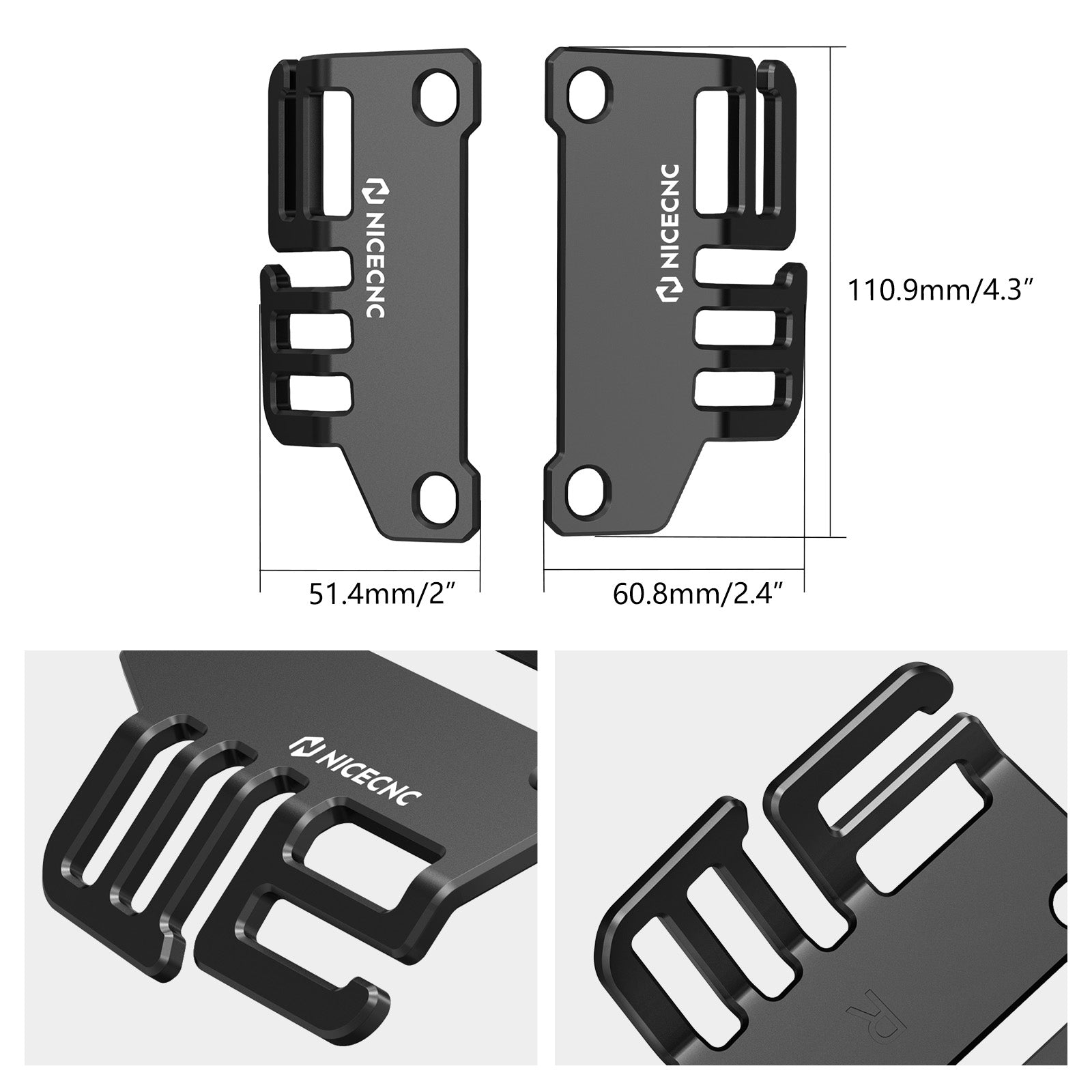 Zurrösen-Halterungen Gepäckhalter für Honda CRF1100L Africa Twin 2020–2025