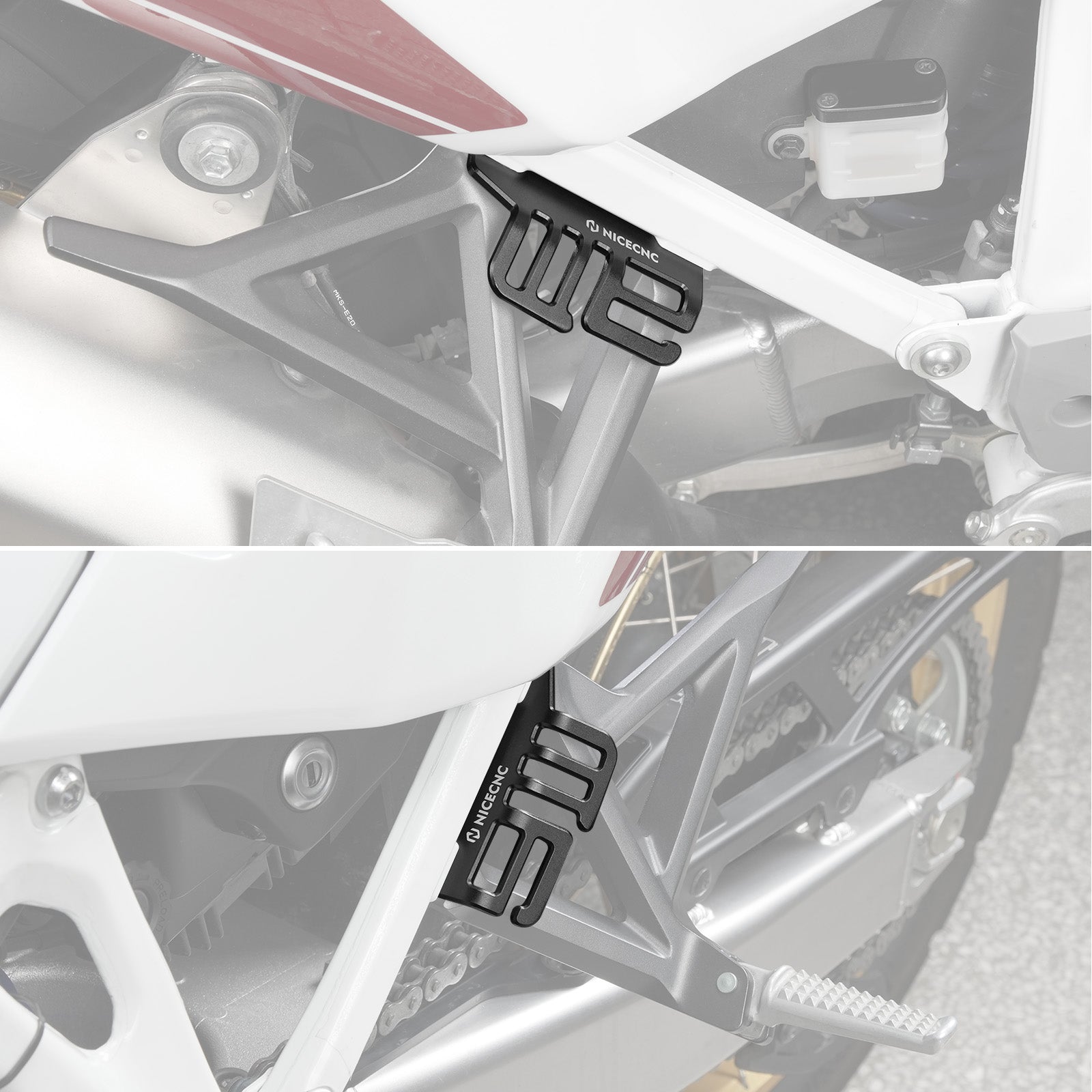 Zurrösen-Halterungen Gepäckhalter für Honda CRF1100L Africa Twin 2020–2025