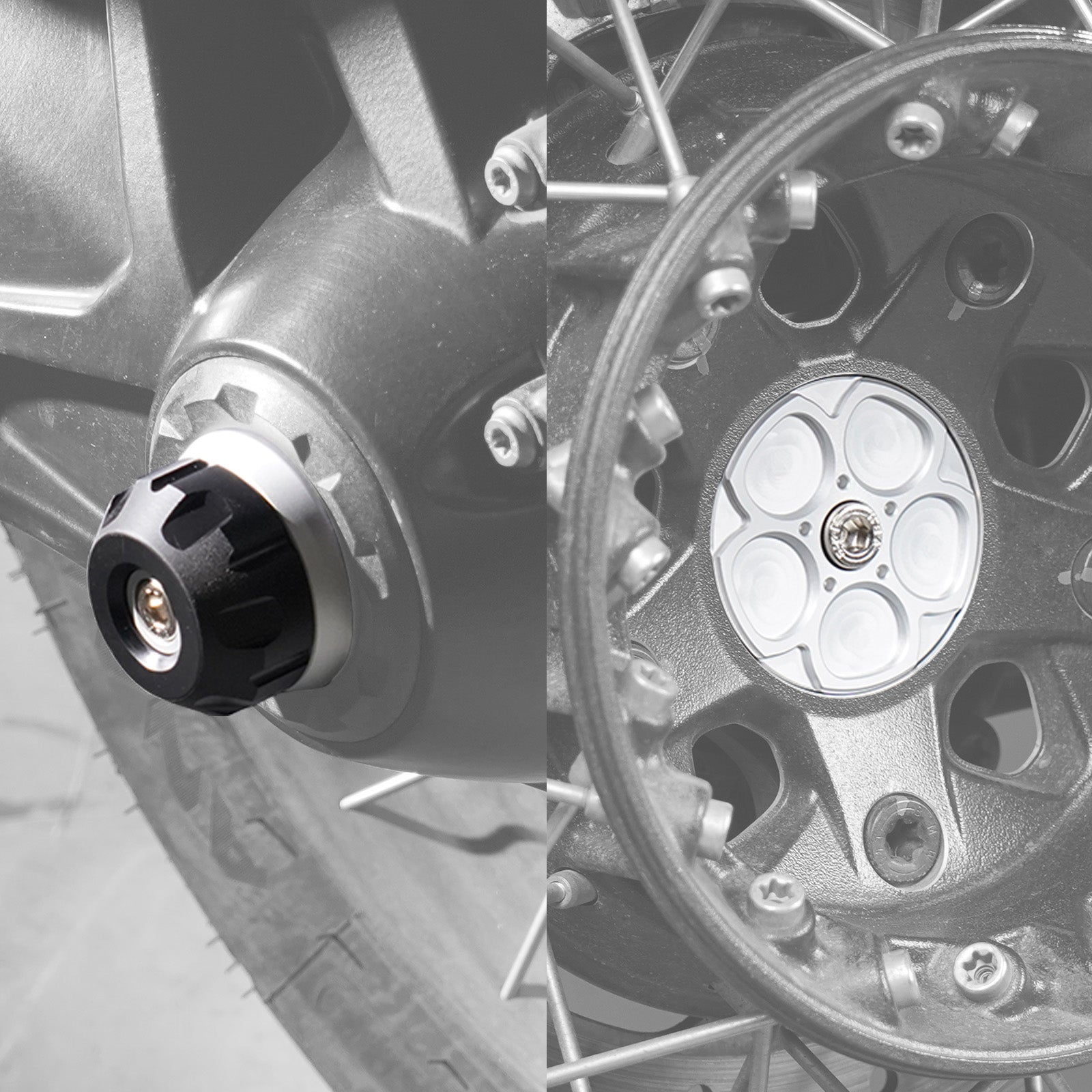 Hinterachse Gabel Rad Crash Protector Für BMW R1250GS / Adventure