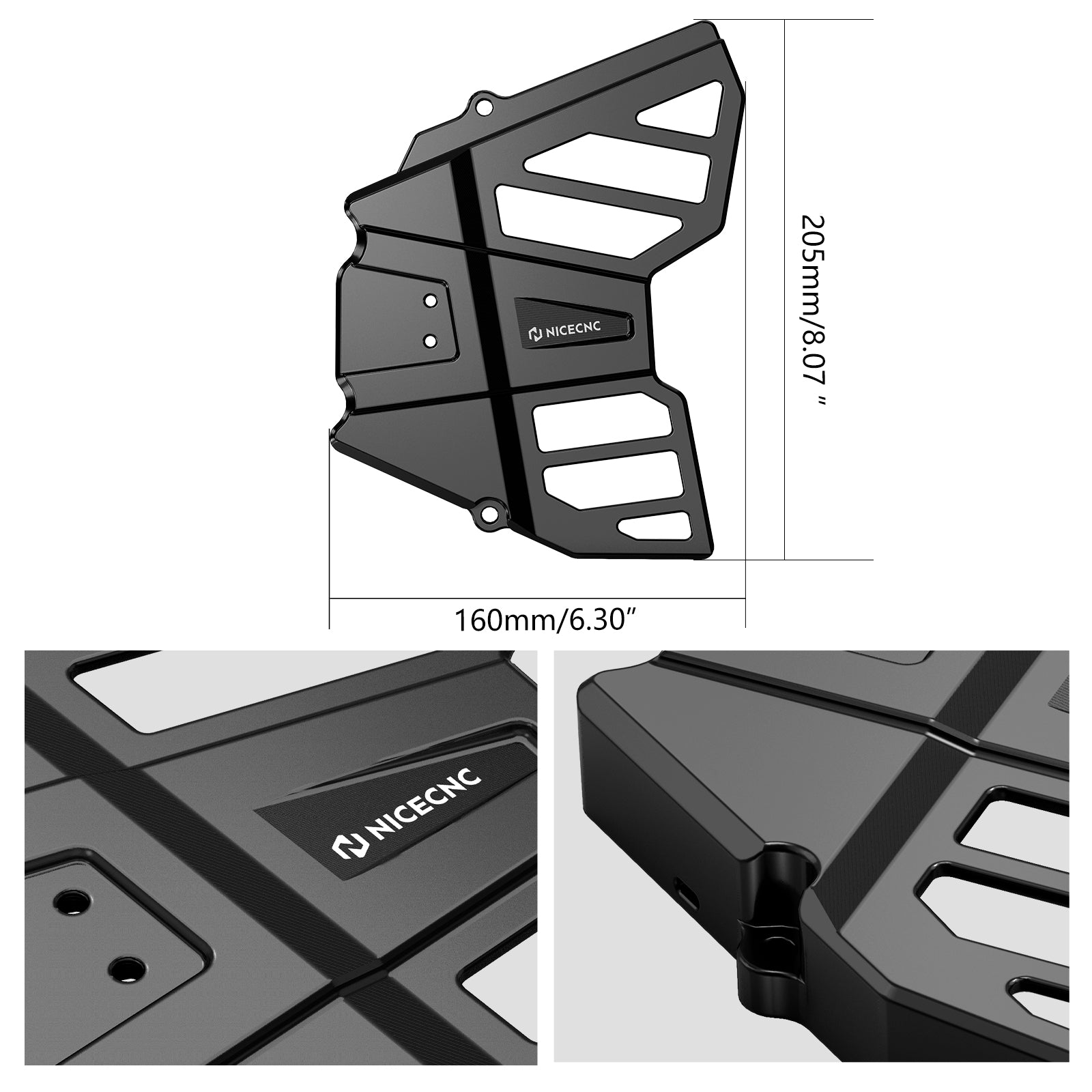 Ritzelabdeckung + Rahmenschutz für Honda Africa Twin CRF 1100L 2020-2026