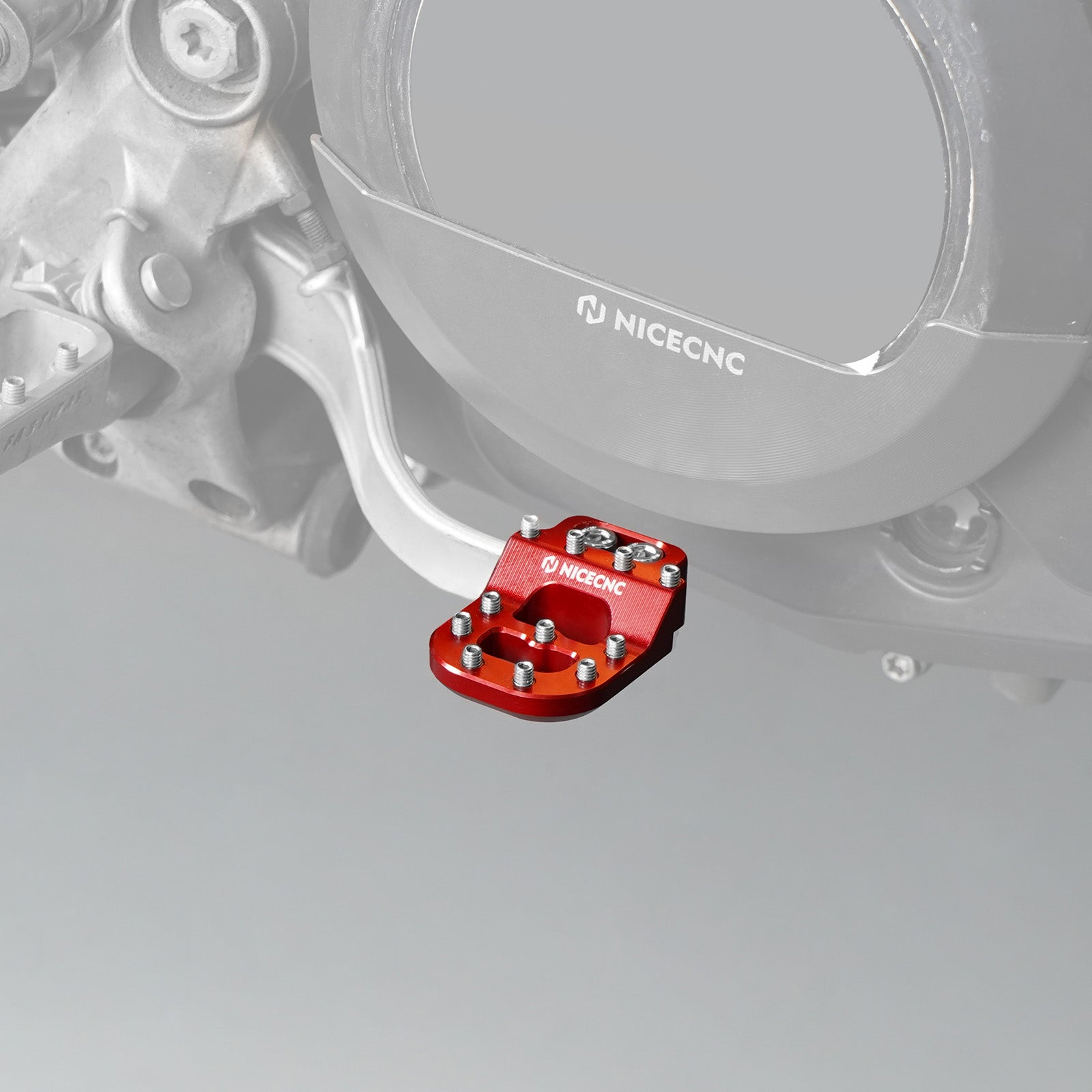 Dual Control Fußbremshebel Aufsatz / Pedal Pad für Husqvarna TC FC TE FE 125-501 2014-2016