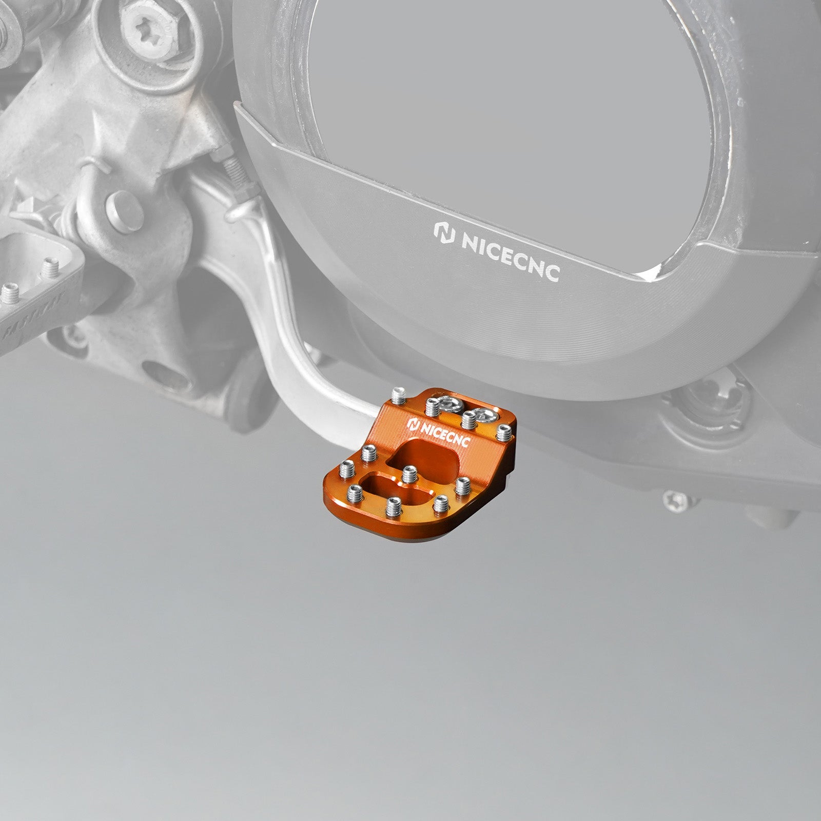 Dual Control Fußbremshebel Aufsatz / Pedal Pad für Husqvarna TC FC TE FE 125-501 2014-2016