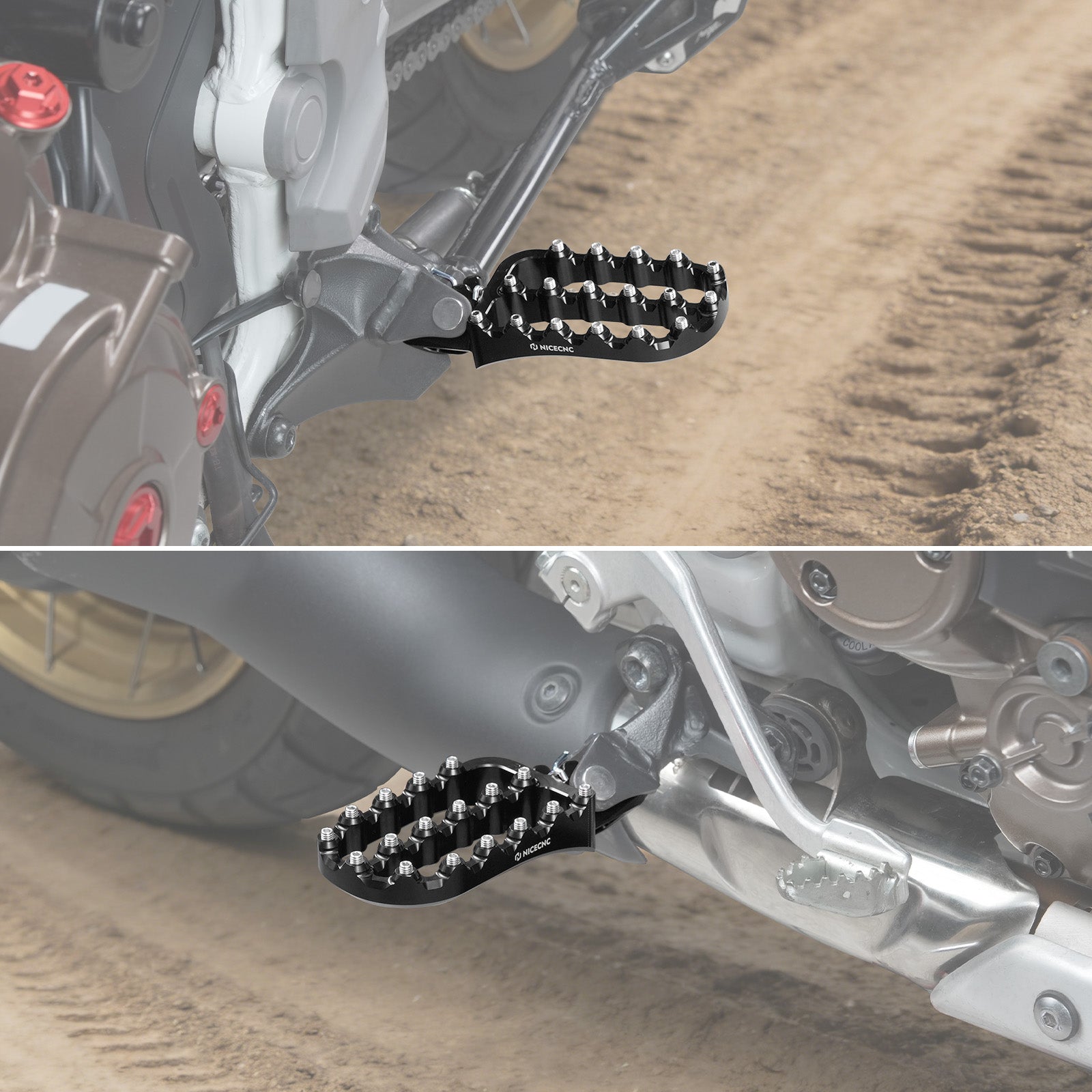 Geschmiedete vergrößerte Fußrasten für Honda CRF1100L Africa Twin 2020-2025