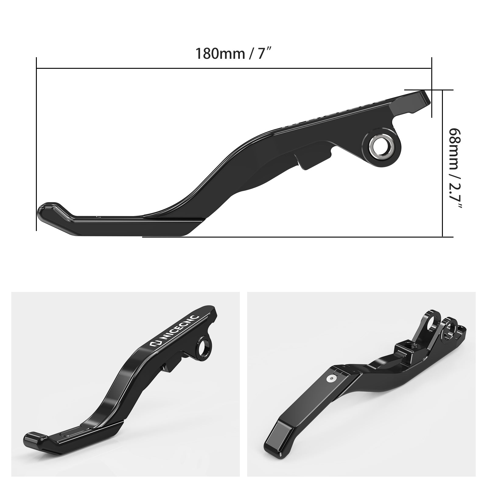 Zwei-Finger Kurzkupplungsbremshebelsatz Einstellbar Für KTM 790 890 Abenteuer R