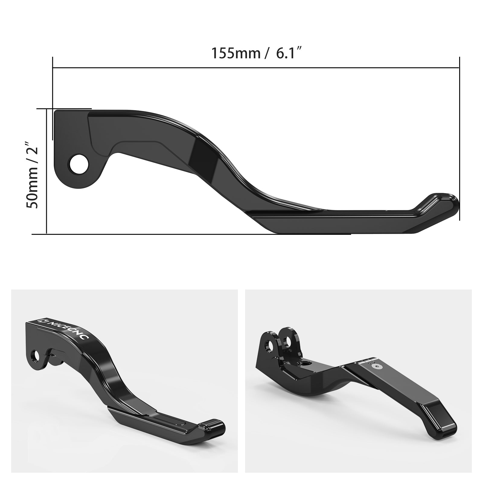 Zwei-Finger Kurzkupplungsbremshebelsatz Einstellbar Für KTM 790 890 Abenteuer R