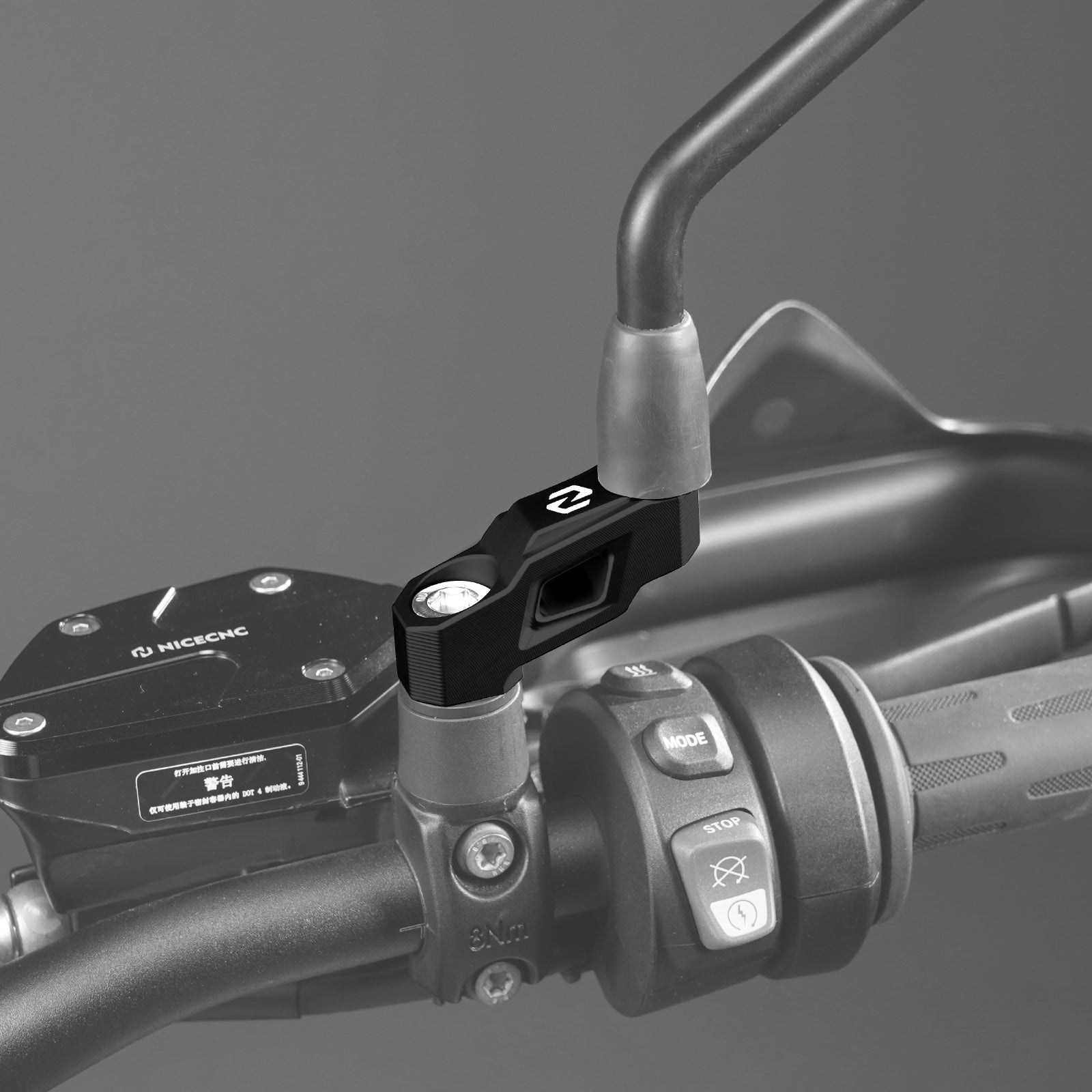 40mm Verlängerung Spiegel Extender Riser Für BMW R1250GS 2019-2023 R1200GS 2013-2018