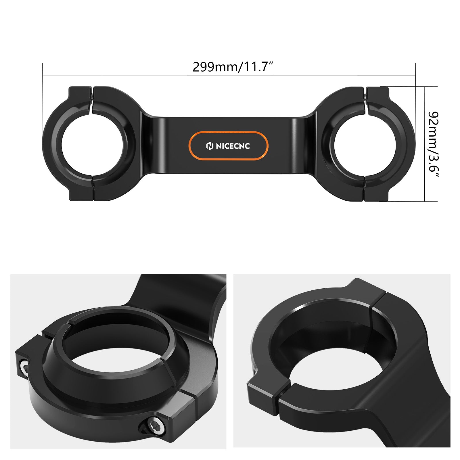 Gabelstrebe Stabilisator Für Harley Sportster 883 1200 XL Vierzig Acht