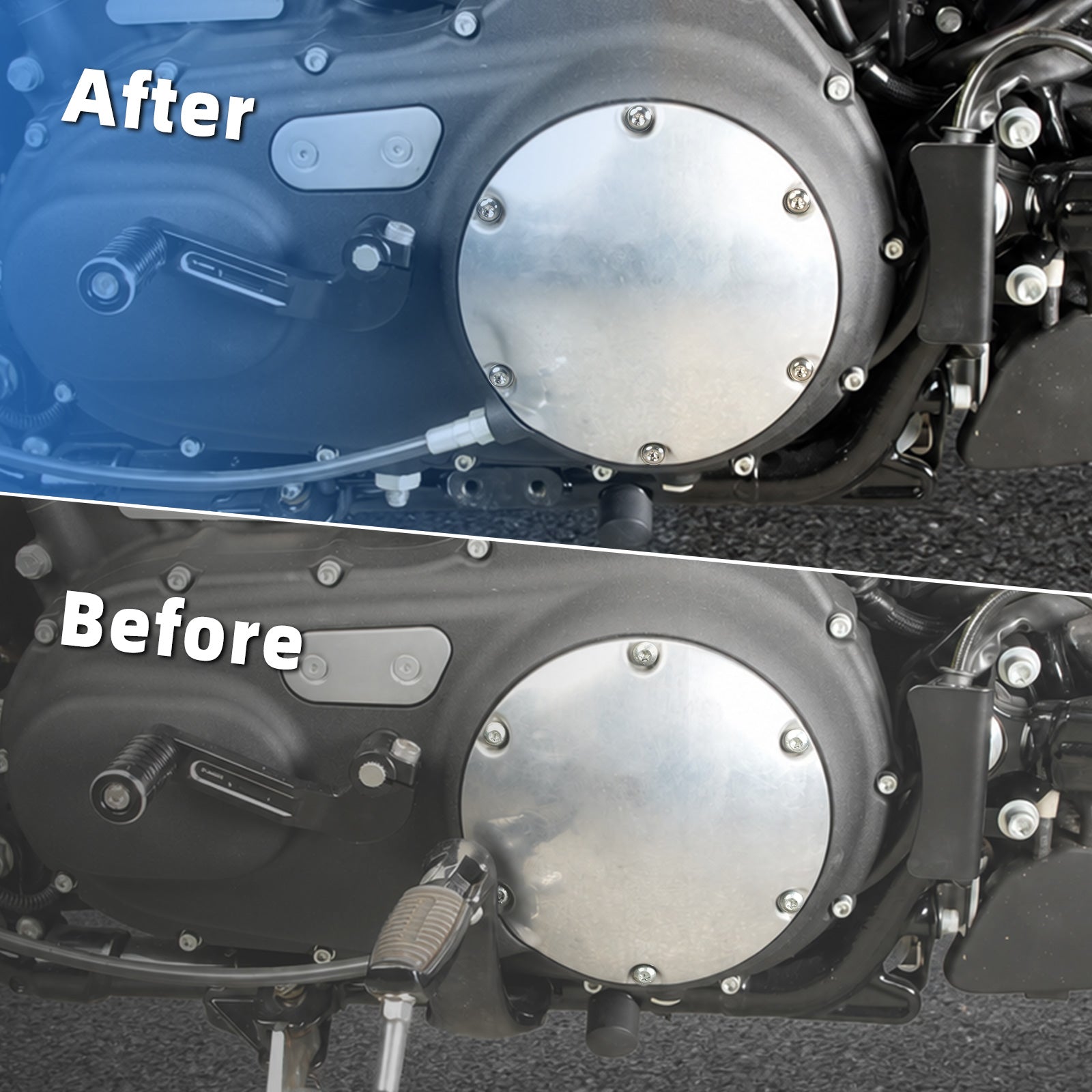Titanium Derby Deckel Kupplungsdeckel Schrauben für Harley Sportster 1200 Iron 883 Forty Eight