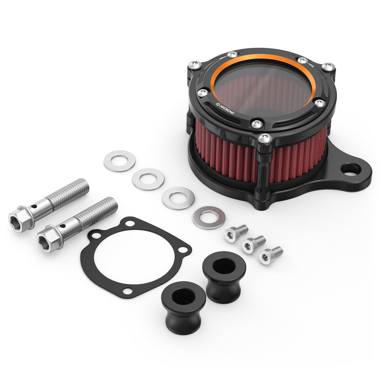 Luftfilter Lufteingangsfilter Für Harley Sportster 1200 Eisen 883 Vierzig Acht XL