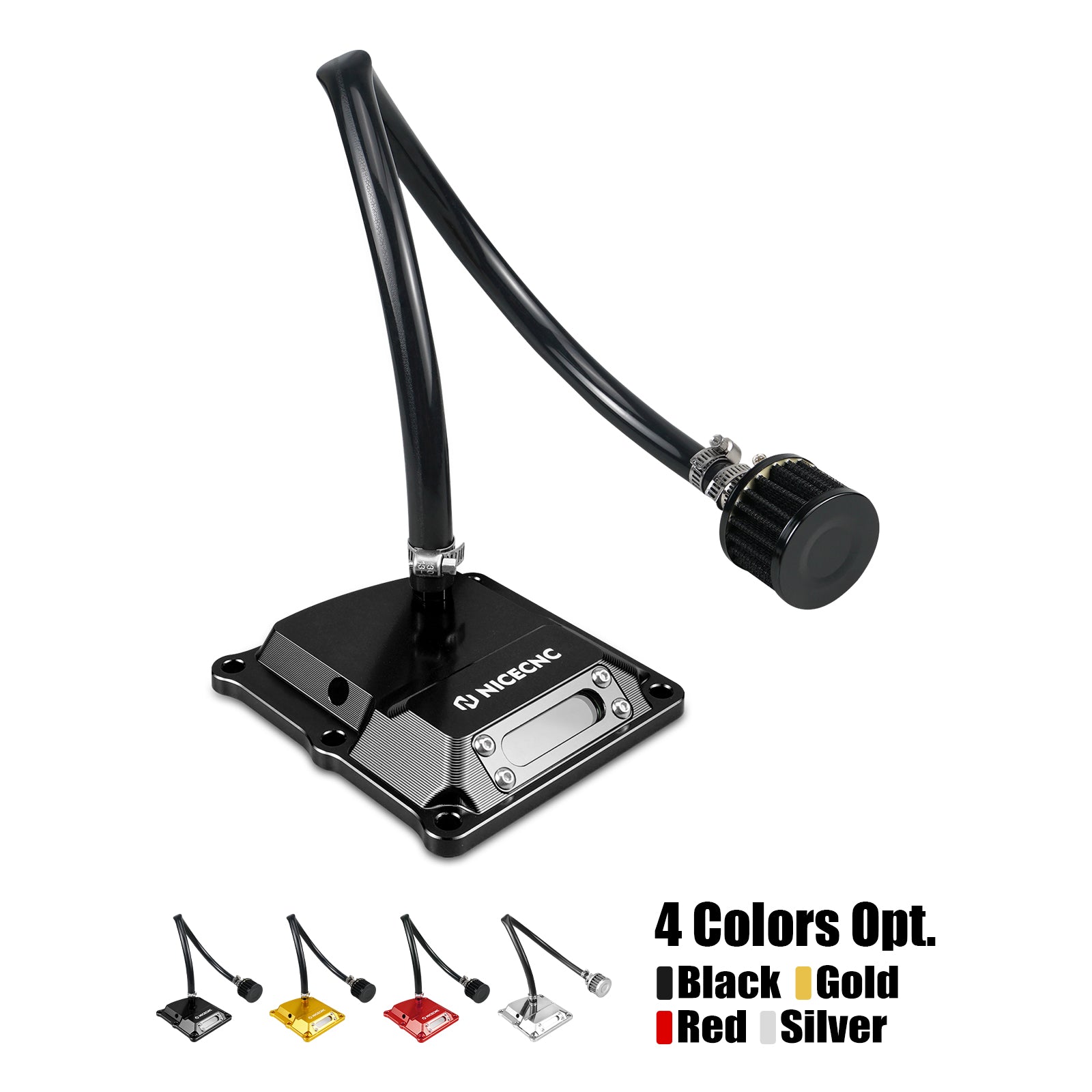 Transparente belüftete Getriebeabdeckung für Harley-Davidson M8-Motor 2017–2024