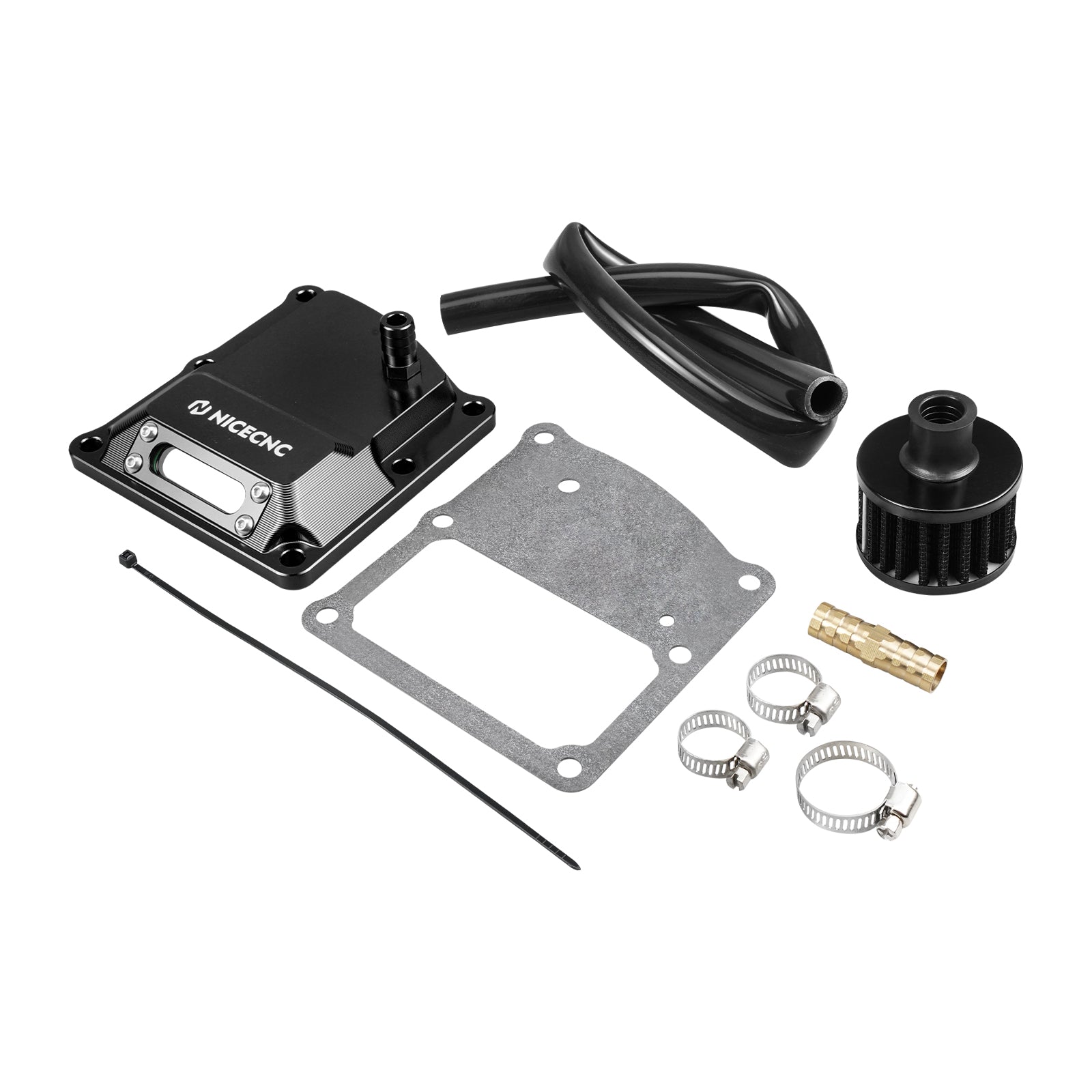 Transparente belüftete Getriebeabdeckung für Harley-Davidson M8-Motor 2017–2024