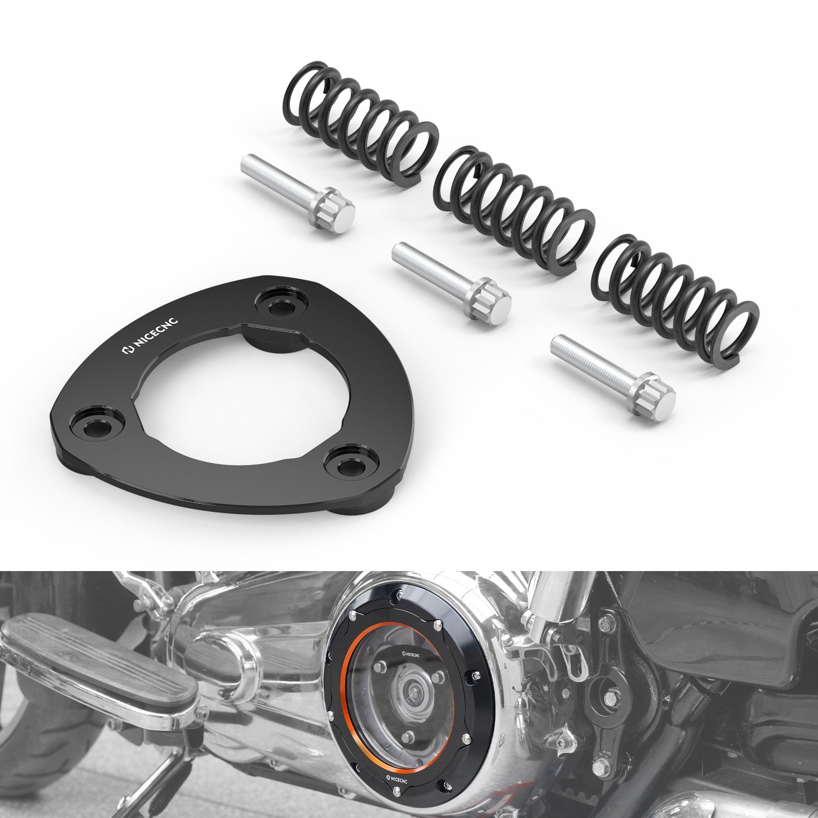 Kupplungsdruckplatten-Kit für Harley Road King Electra Street Glide Ultra Limited