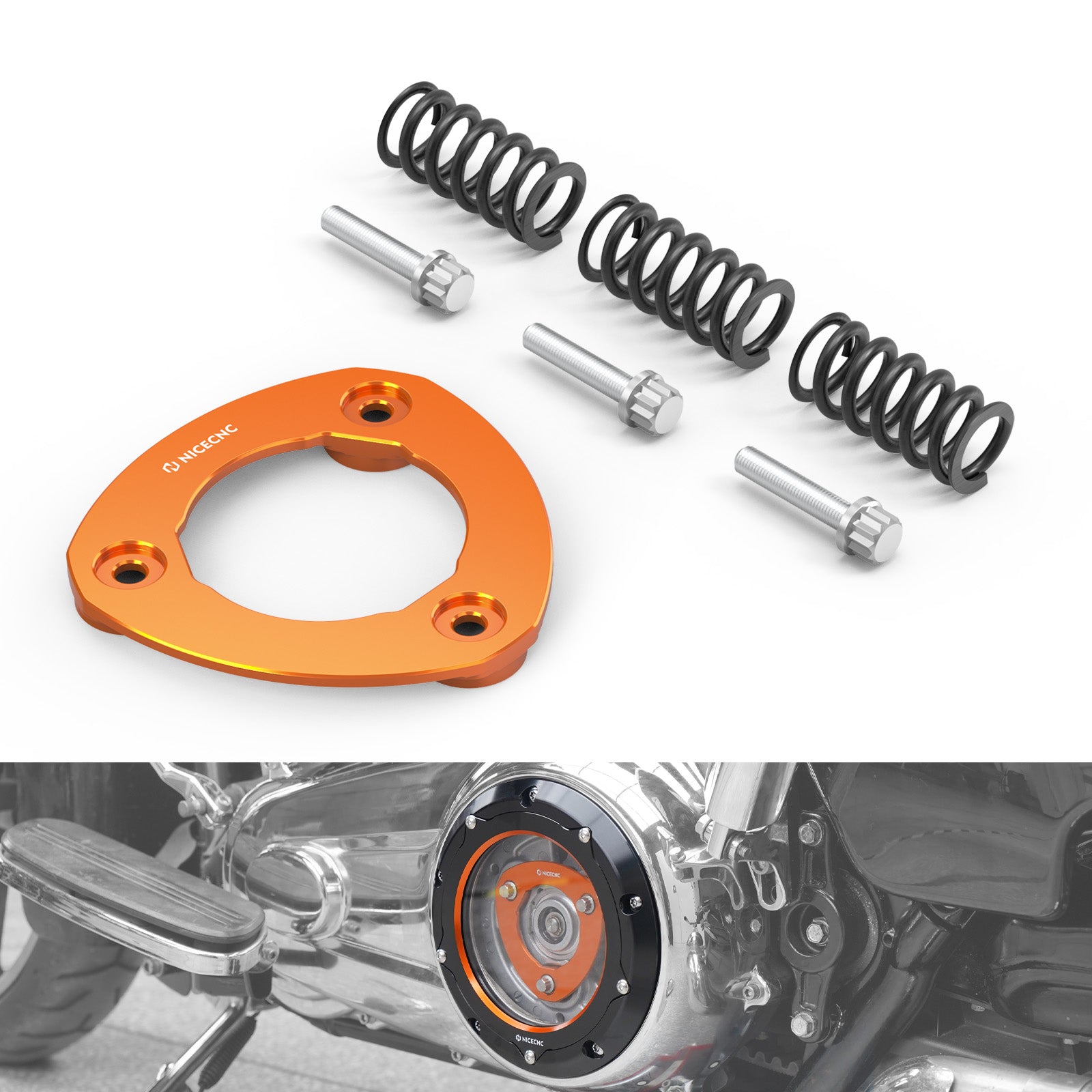 Kupplungsdruckplatten-Kit für Harley Road King Electra Street Glide Ultra Limited