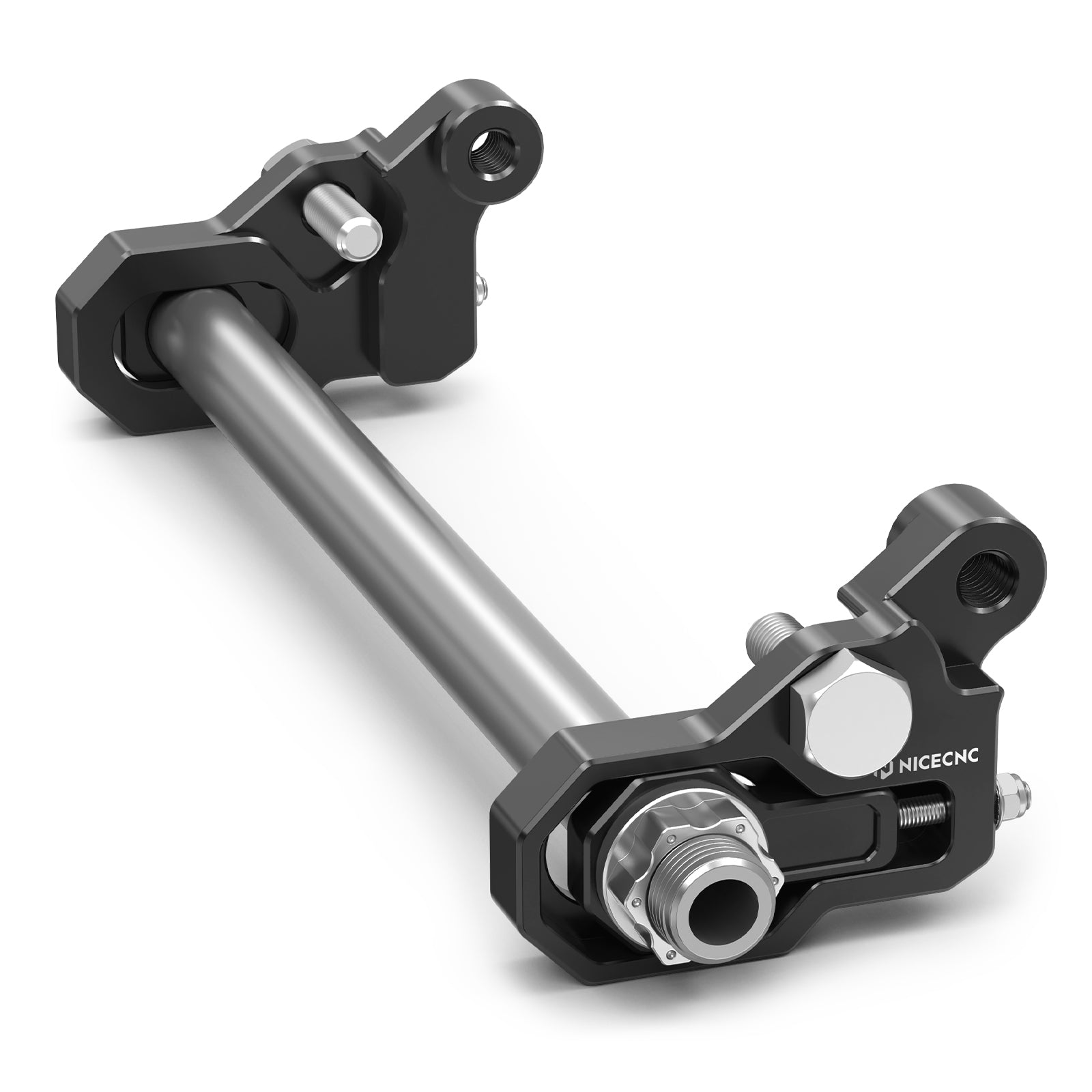 Hinterrad Achsblock Kettenspanner Einstell-Kit für Harley Road King Electra Glide Street Glide