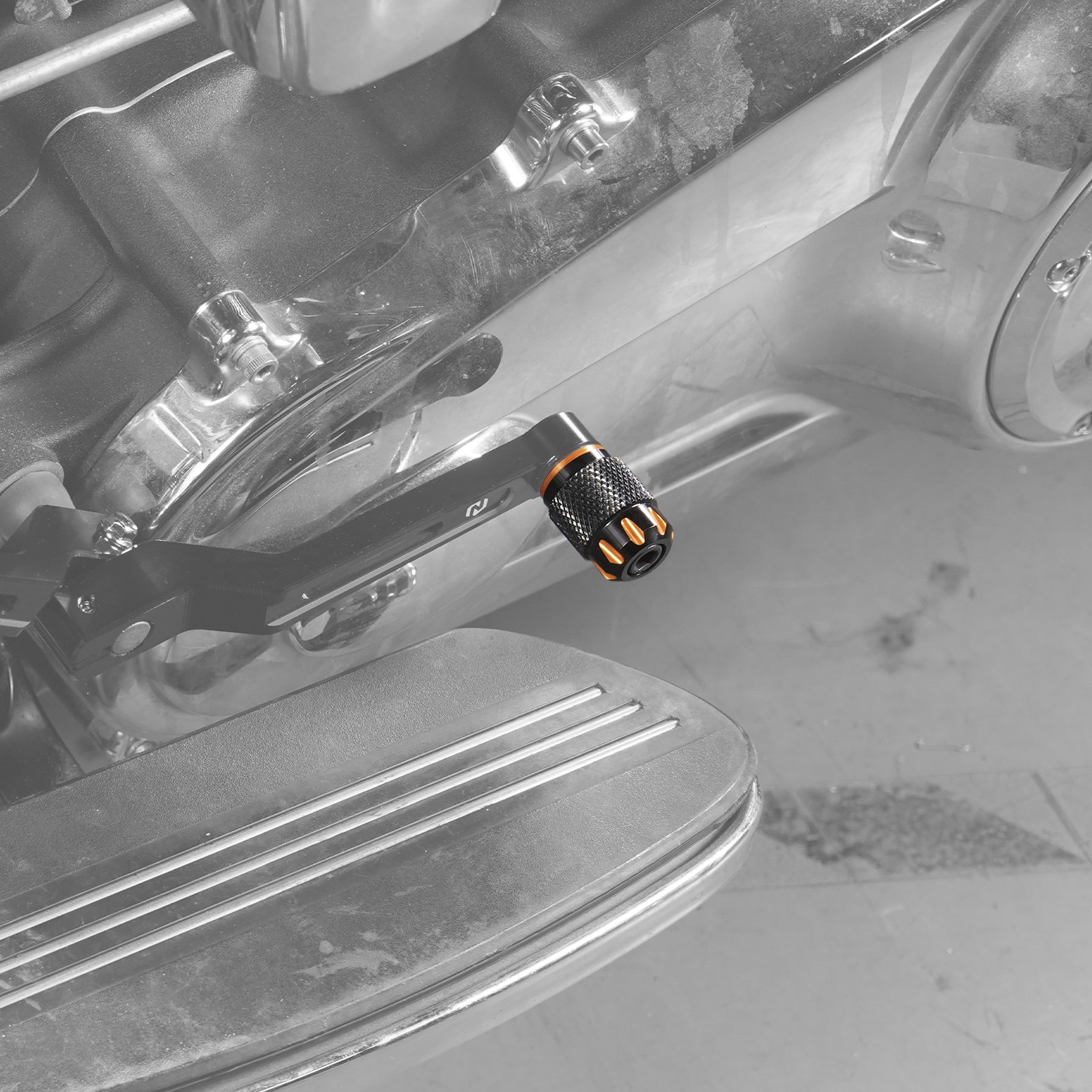 Shorty Shifter Peg Spitze Pad Für Harley Road King Electra Street Glide Ultra Begrenzte