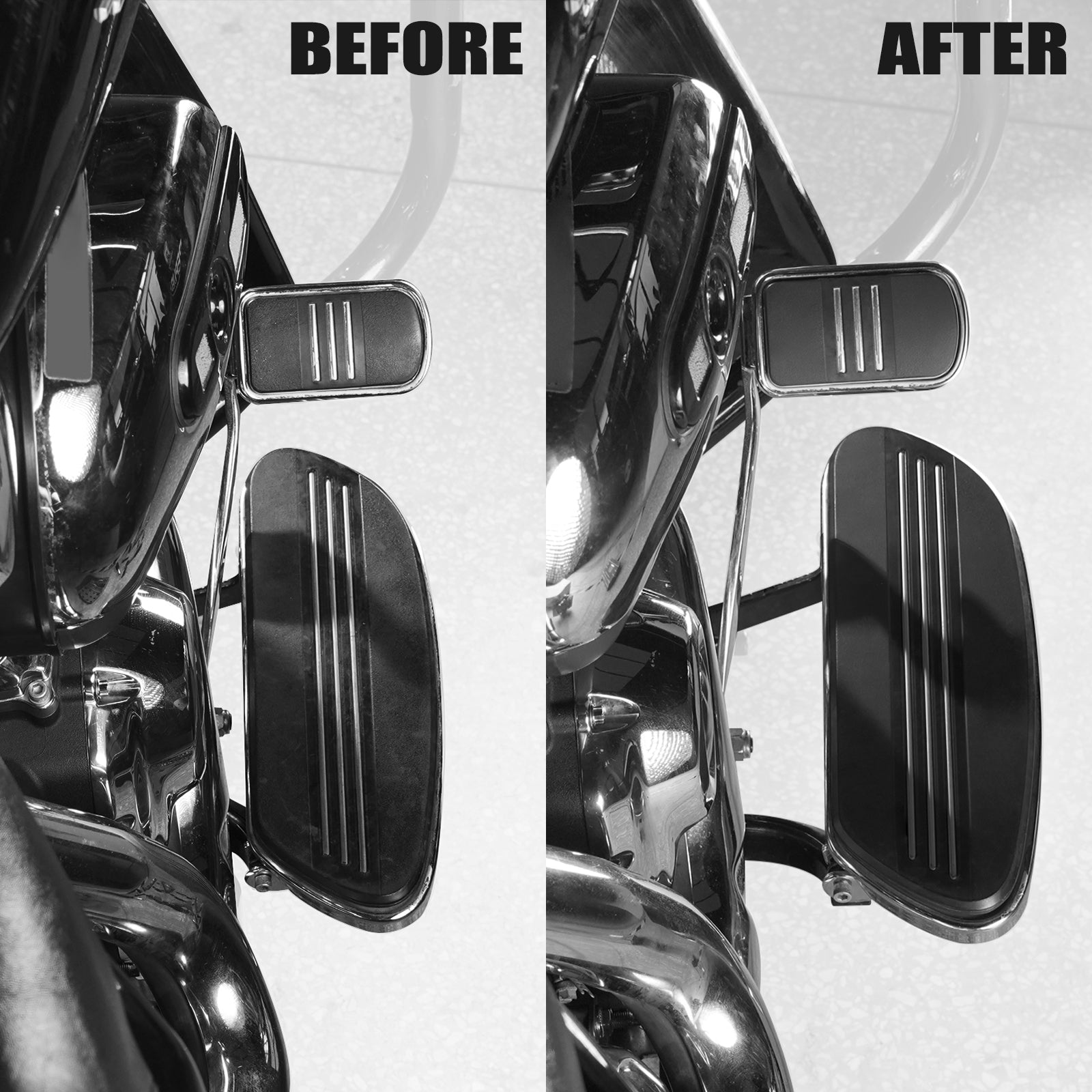 1,25" Bodenplatte Extenders Spacers Für Harley Road King Road Glide Street Glide Electra Glide