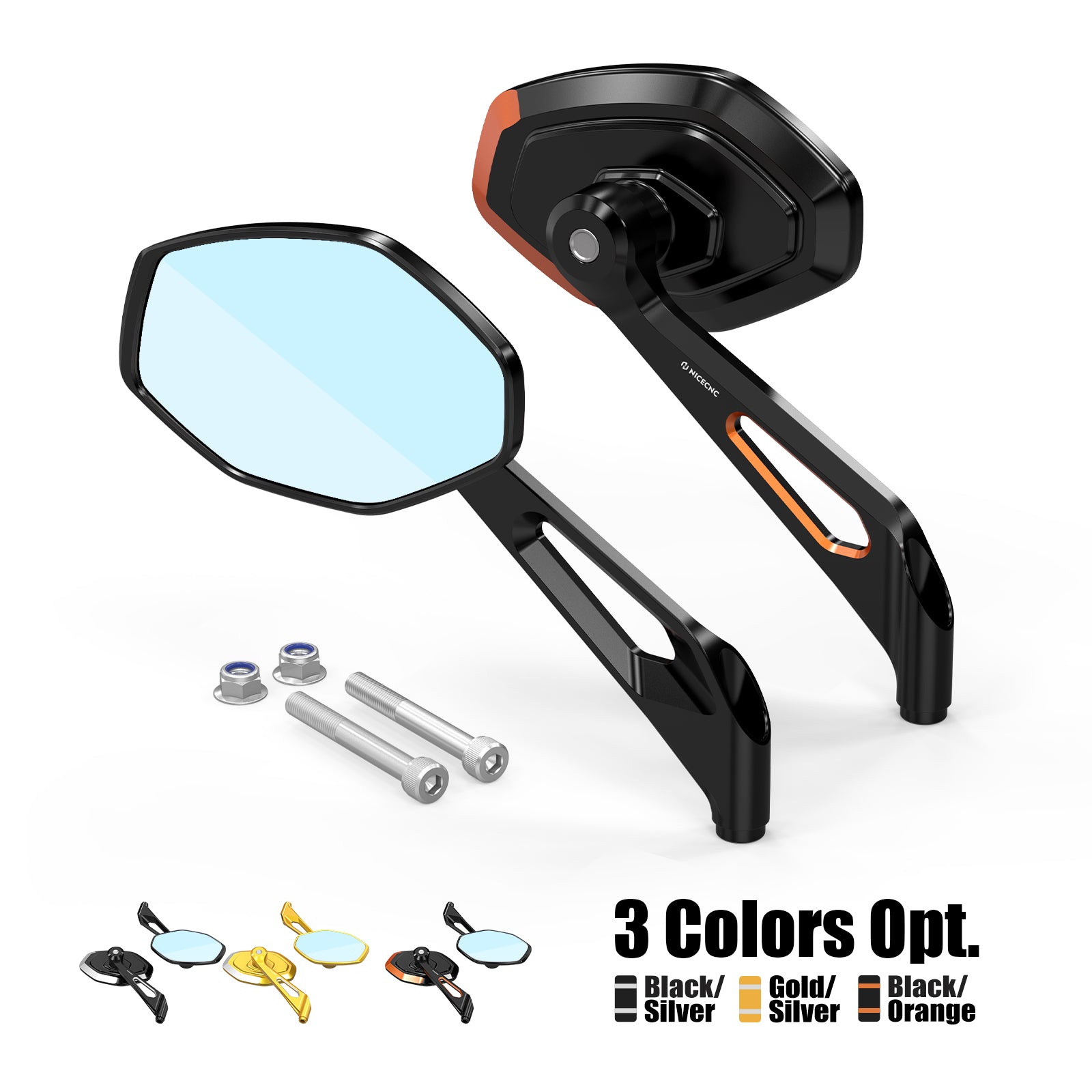 Konvexe Rückspiegel Kit Für Harley Road King Street Glide Ultra Begrenzte Low Rider