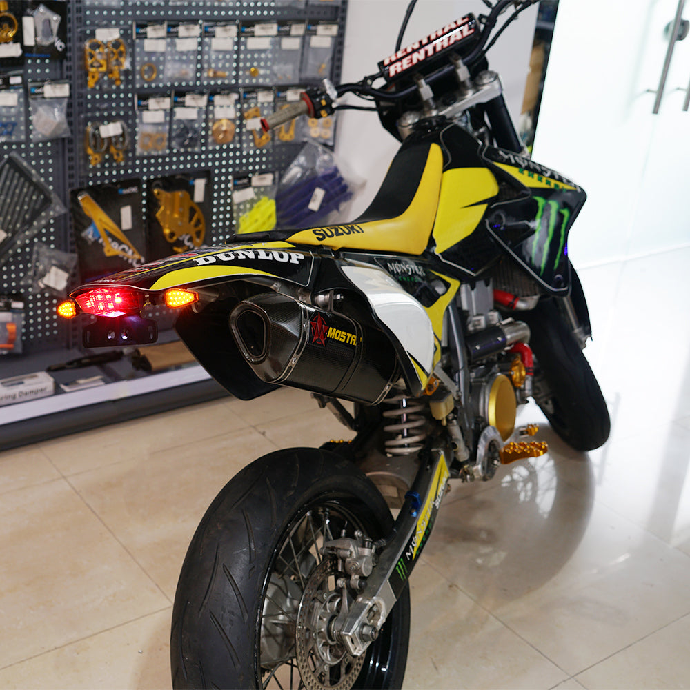 Hinten Schwanz Ordentlich Fender Eliminator LED Bremslicht Für Suzuki DRZ400S 2000-2024
