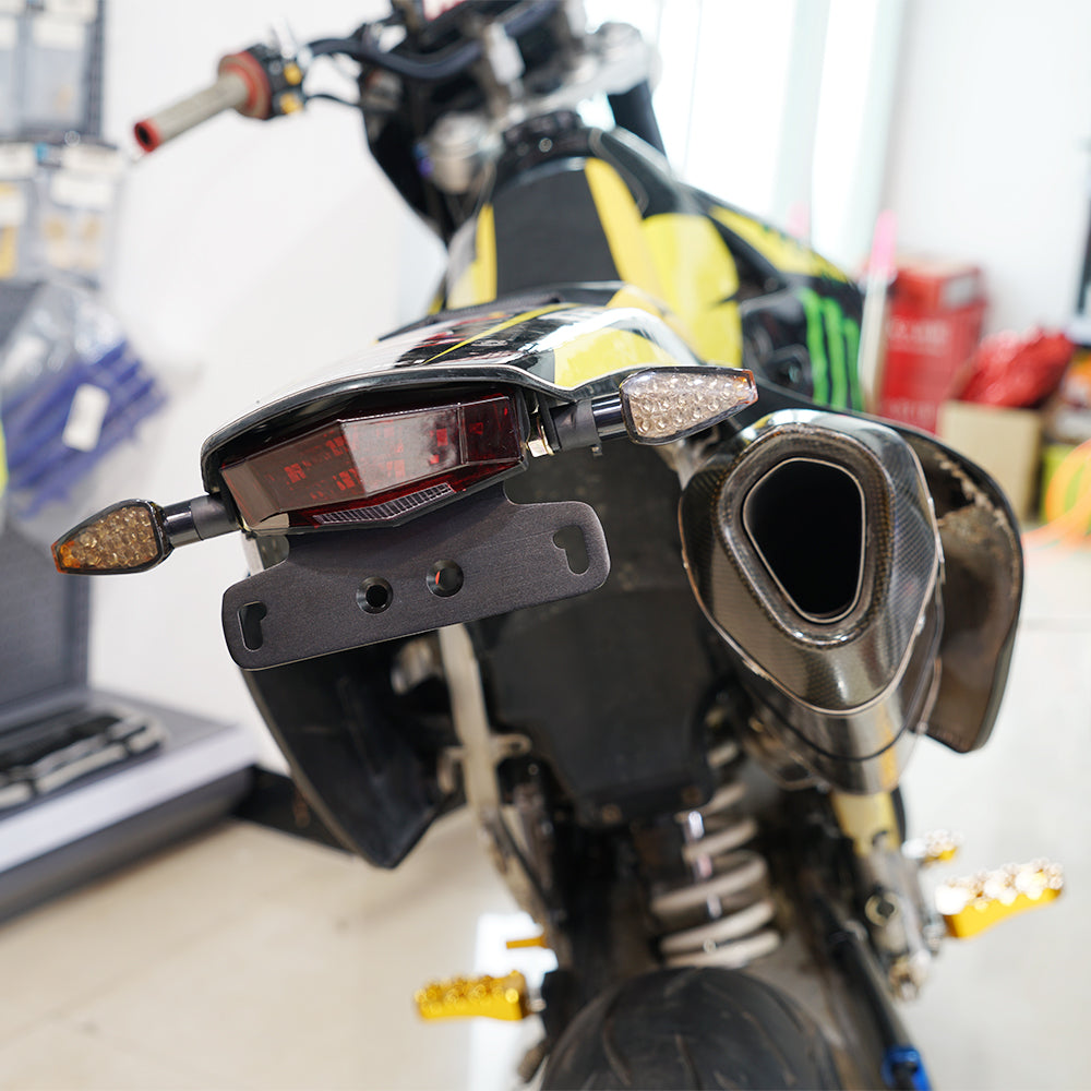 Hinten Schwanz Ordentlich Fender Eliminator LED Bremslicht Für Suzuki DRZ400S 2000-2024