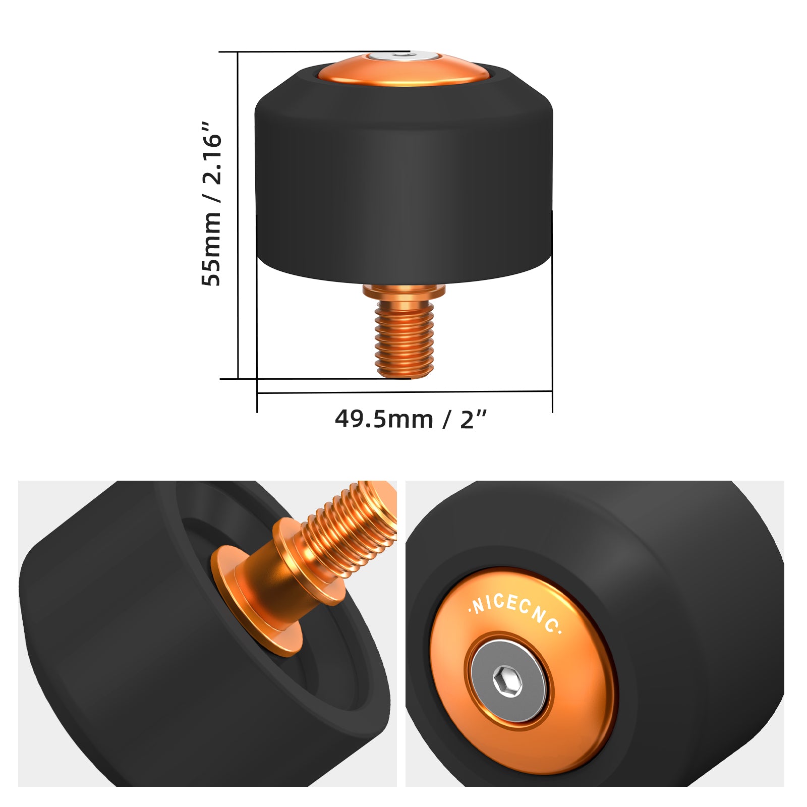 Schwingenschutz-Schieber-Kit für KTM 390/250/125 Duke 2024 und RC 390 2022-2023