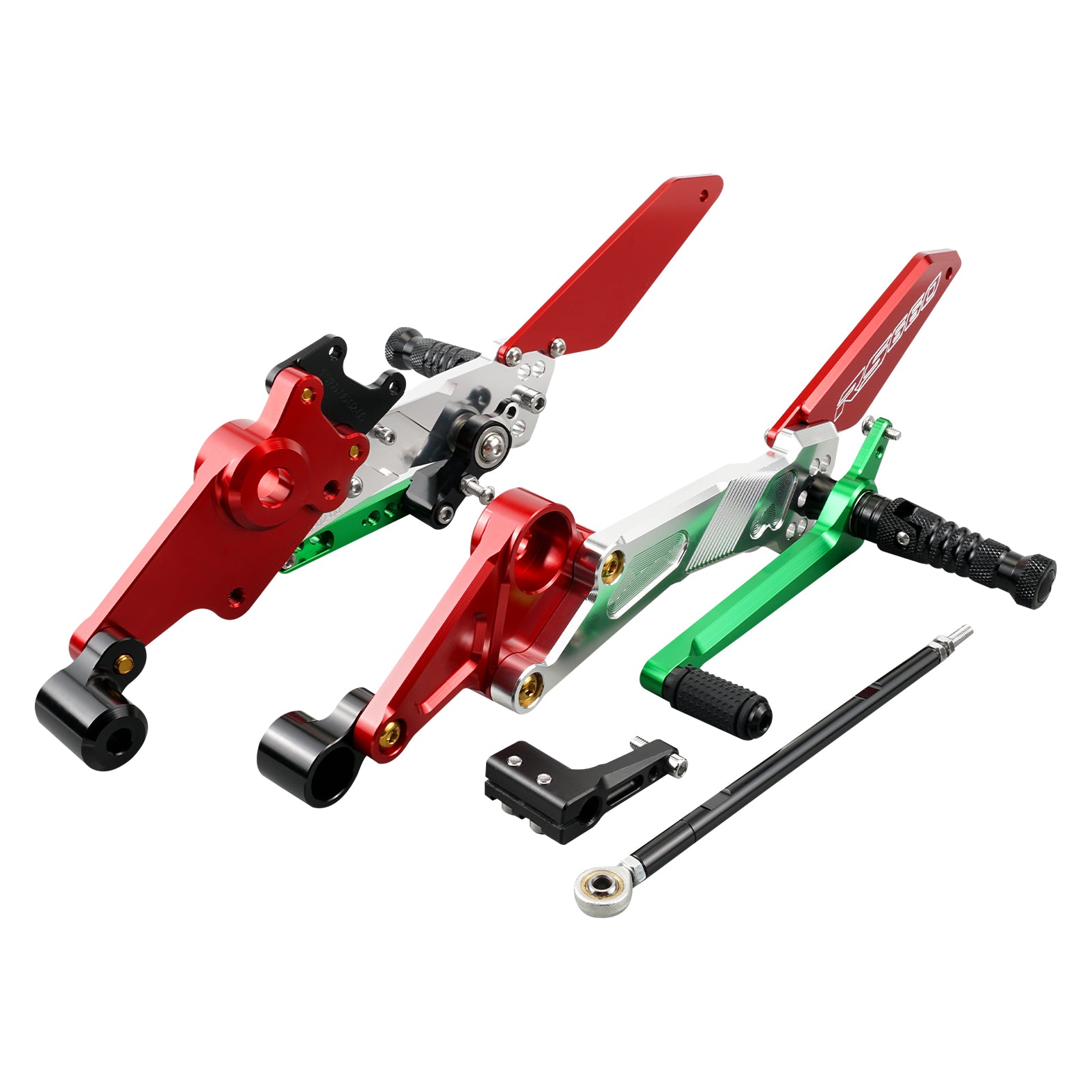 Racing Einstellbare Hinten Sets Fußstütze für Aprilia RS660 2021-2023 Tuono 660 2021-2023