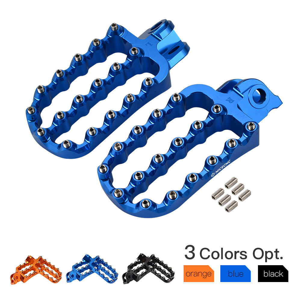 Geschmiedete breite Fußrasten für Husqvarna TE FE TC FC 701 Enduro SM Norden 901