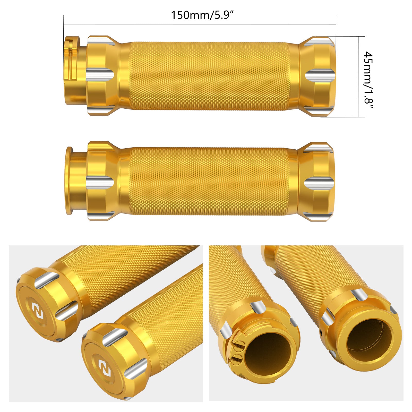 Lenkergriffe für Harley Dyna 1996-2017 Touring 1996-2007