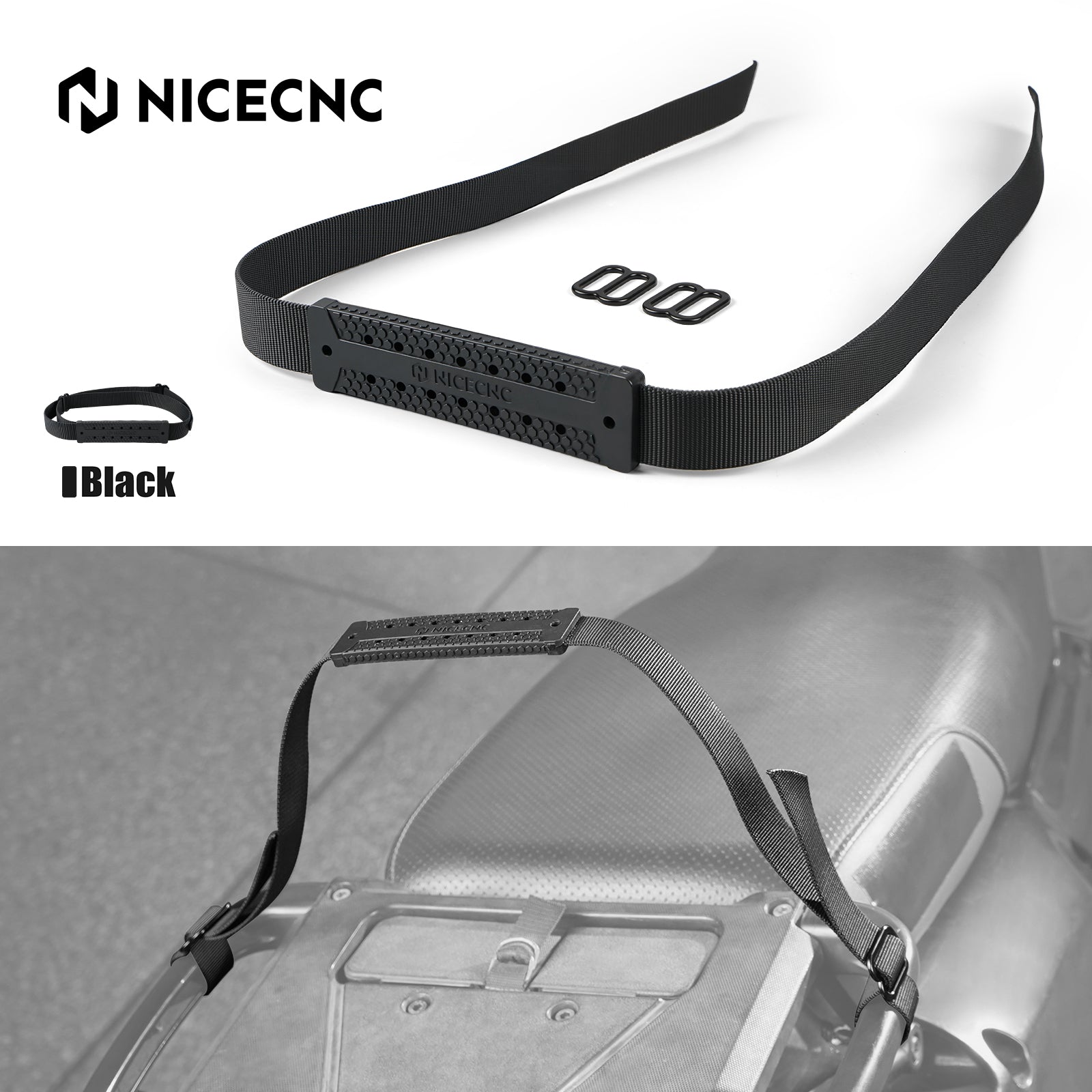 Universal Rucksack Gepäck Nylon Hebegurt für Motorrad ATV UTV