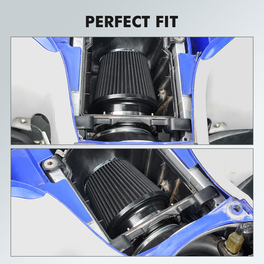 High Flow ATV Luftfiltereinlass mit Adapter Kit für Yamaha YFZ450R