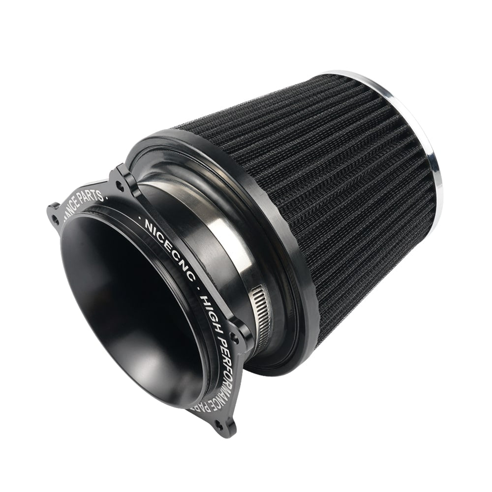 High Flow ATV Luftfiltereinlass mit Adapter Kit für Yamaha YFZ450R