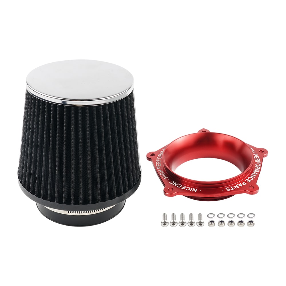High Flow ATV Luftfiltereinlass mit Adapter Kit für Yamaha YFZ450R