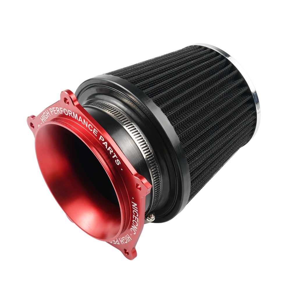 High Flow ATV Luftfiltereinlass mit Adapter Kit für Yamaha YFZ450R