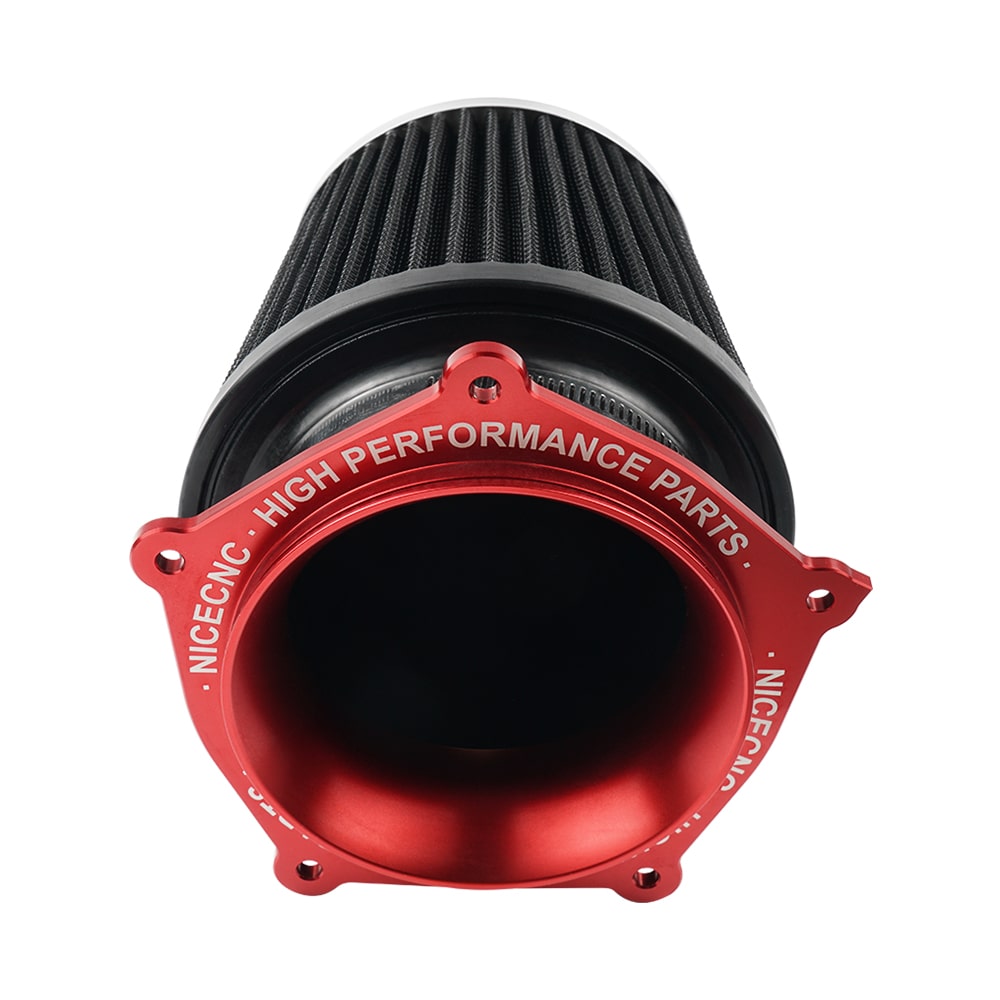 High Flow ATV Luftfiltereinlass mit Adapter Kit für Yamaha YFZ450R