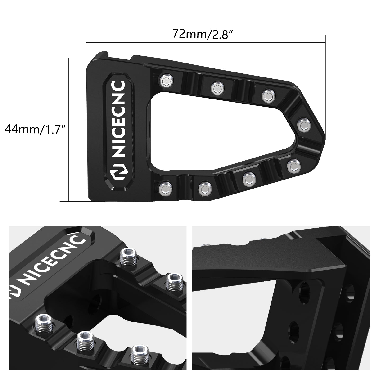 Einstellbare Hinten Bremspedal Spitze Erweitern Für Honda TRX450R TRX450ER